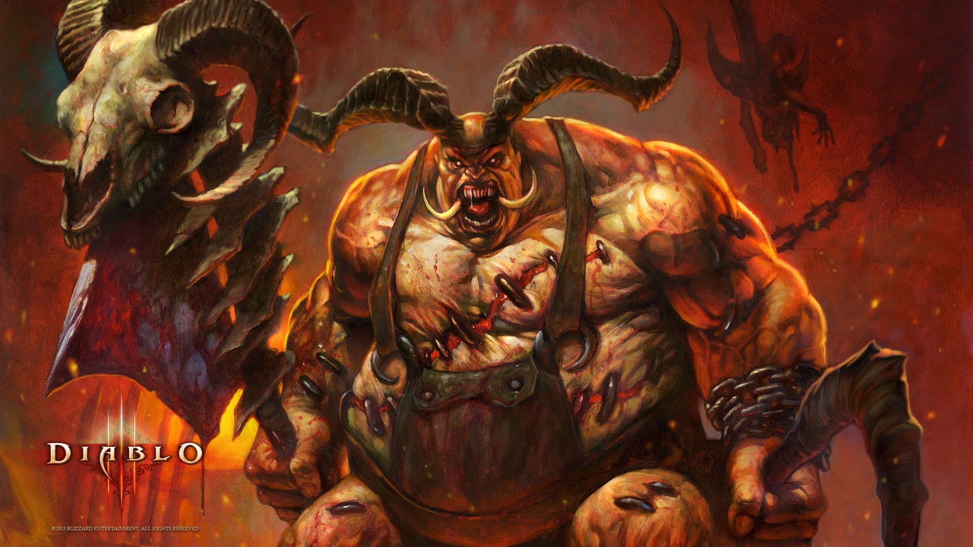 Diablo III, 1080P, The Butcher, Blizzard Entertainment, Diablo, HD Wallpaper