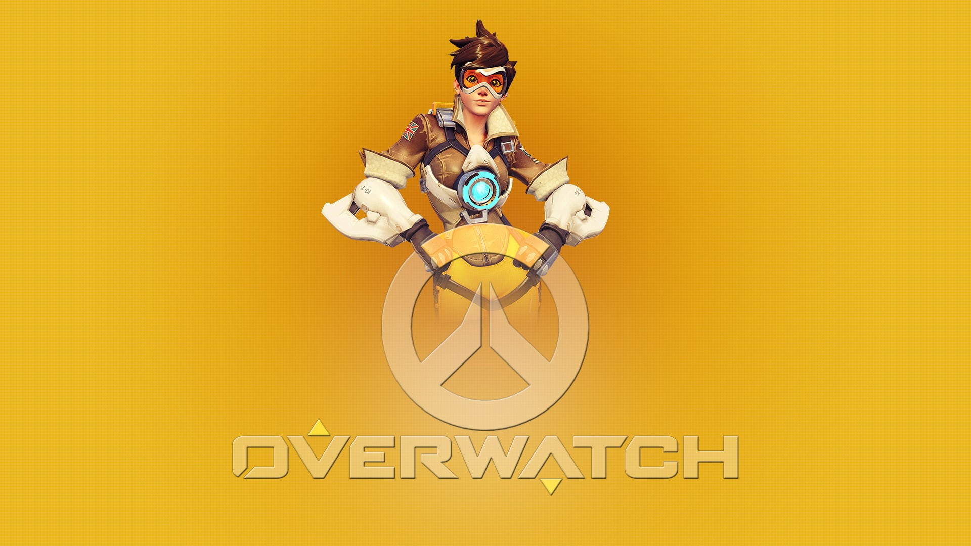 Lena Oxton, PT-Desu (Author), Tracer (Overwatch), Blizzard Entertainment, Overwatch, video games, 1080P, HD Wallpaper