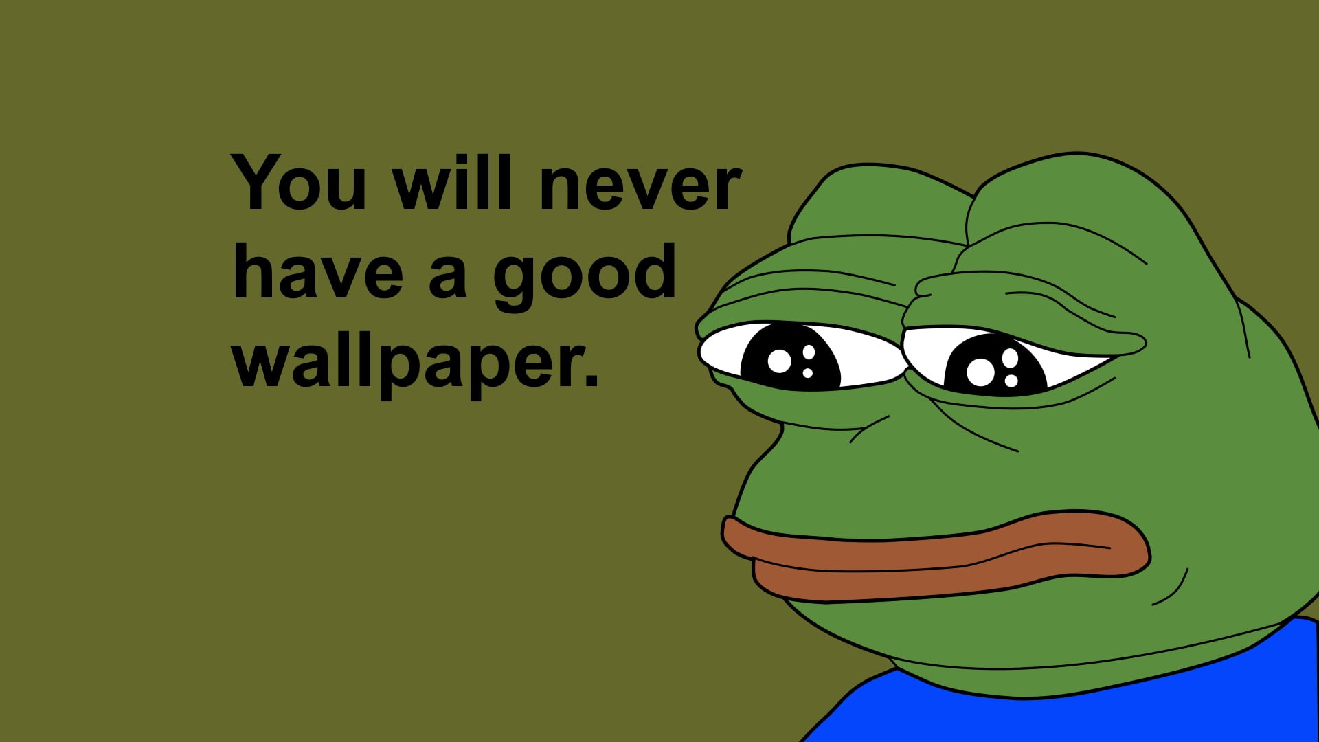 humor, FeelsBadMan, memes, 1080P, Pepe (meme), HD Wallpaper