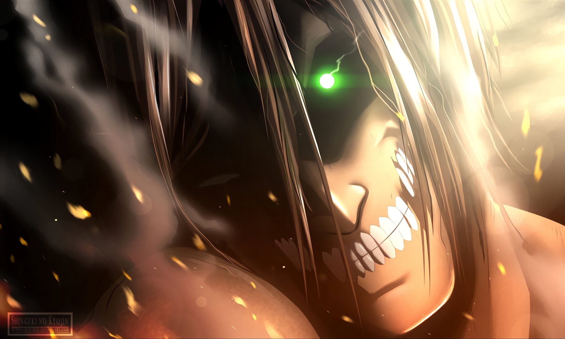 Shingeki No Kyojin, Attack On Titan, 1080P, Anime, Eren Yeager, HD Wallpaper