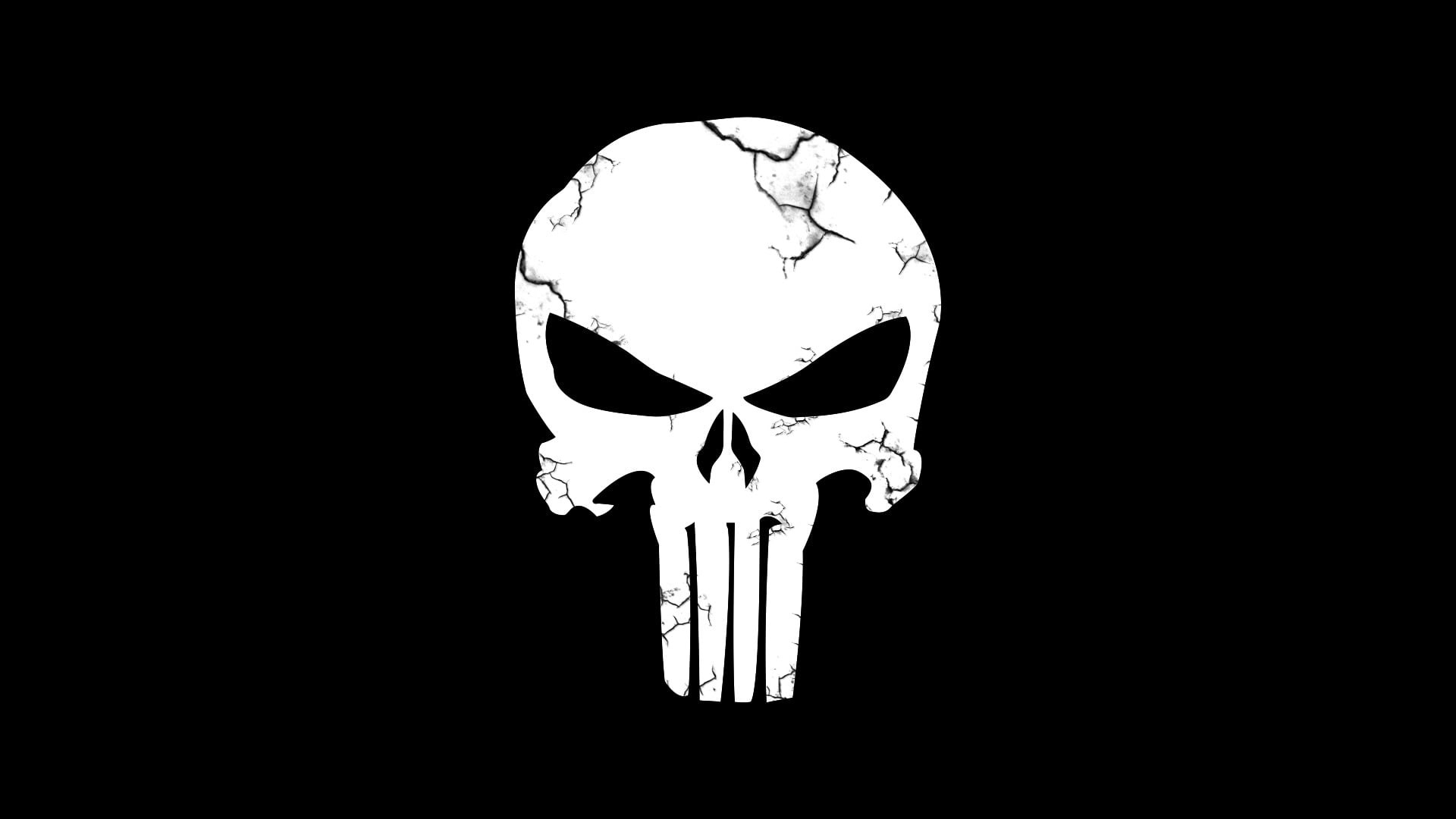 body part, copy space, skull, fear, indoors, human skull, Comics, marvel, people, disguise, darkroom, studio shot, horror, bone, human face, black background, HD Wallpaper