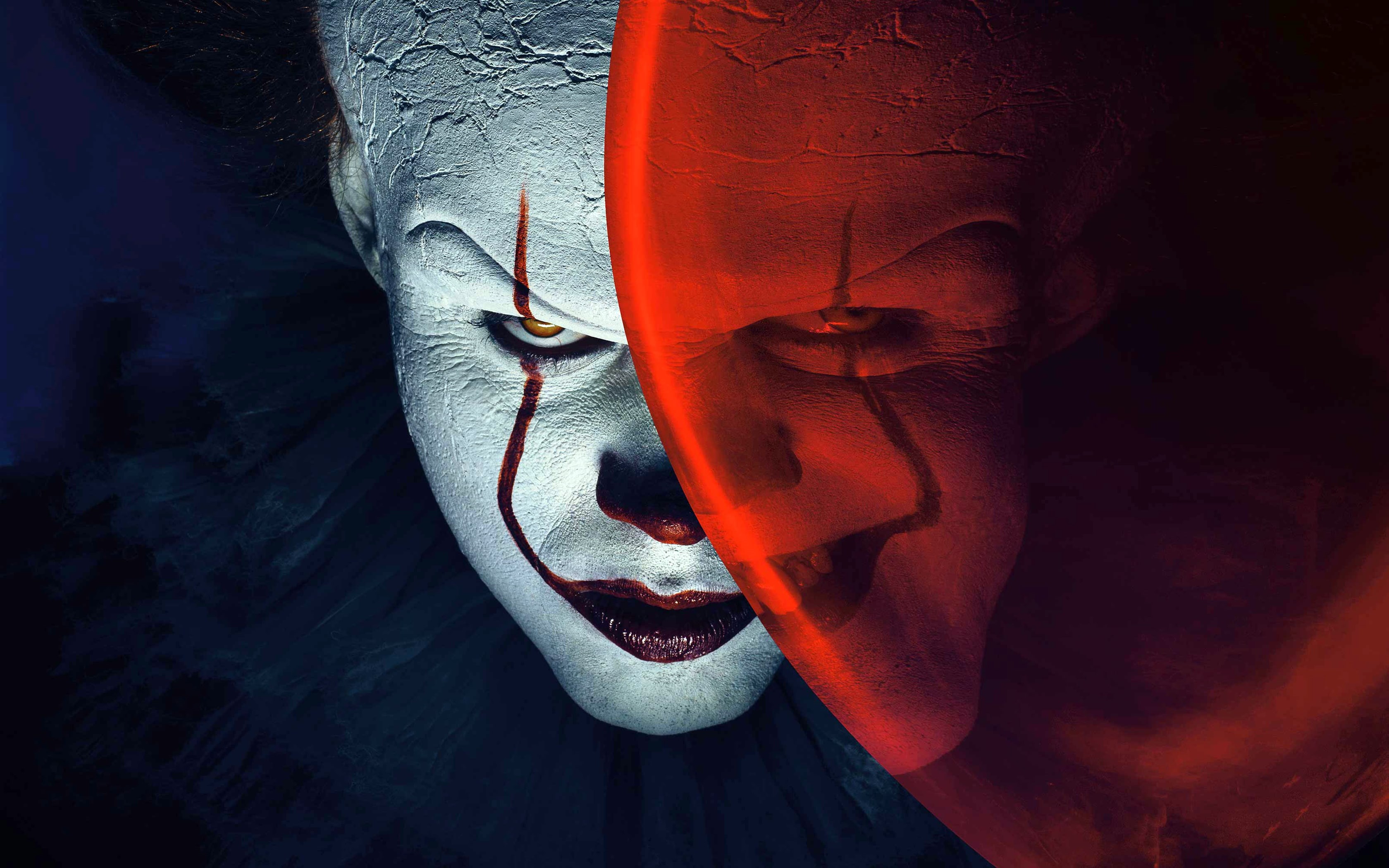 it 2017, pennywise, 2K, Movies, bill skarsgrd, clown, HD Wallpaper