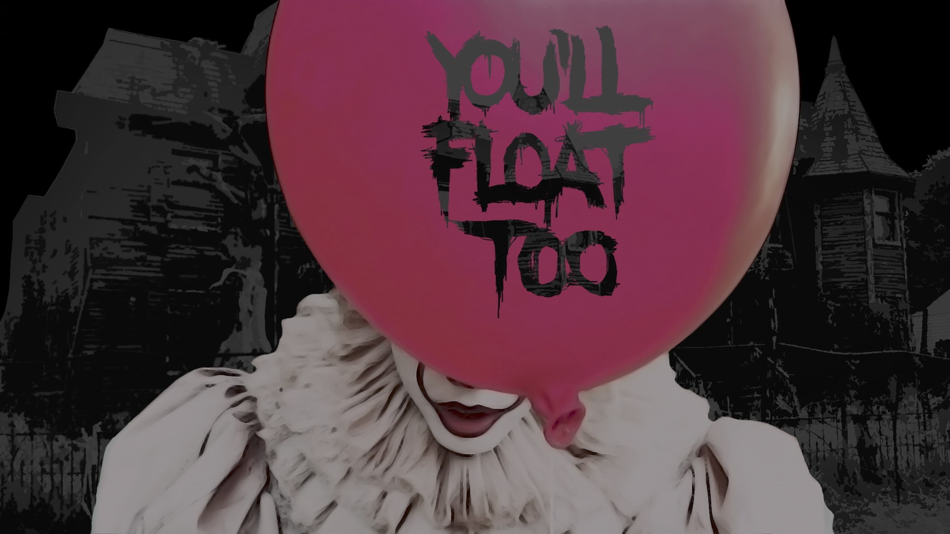 You will float too, Clowns, Pennywise, 1080P, It (movie), HD Wallpaper