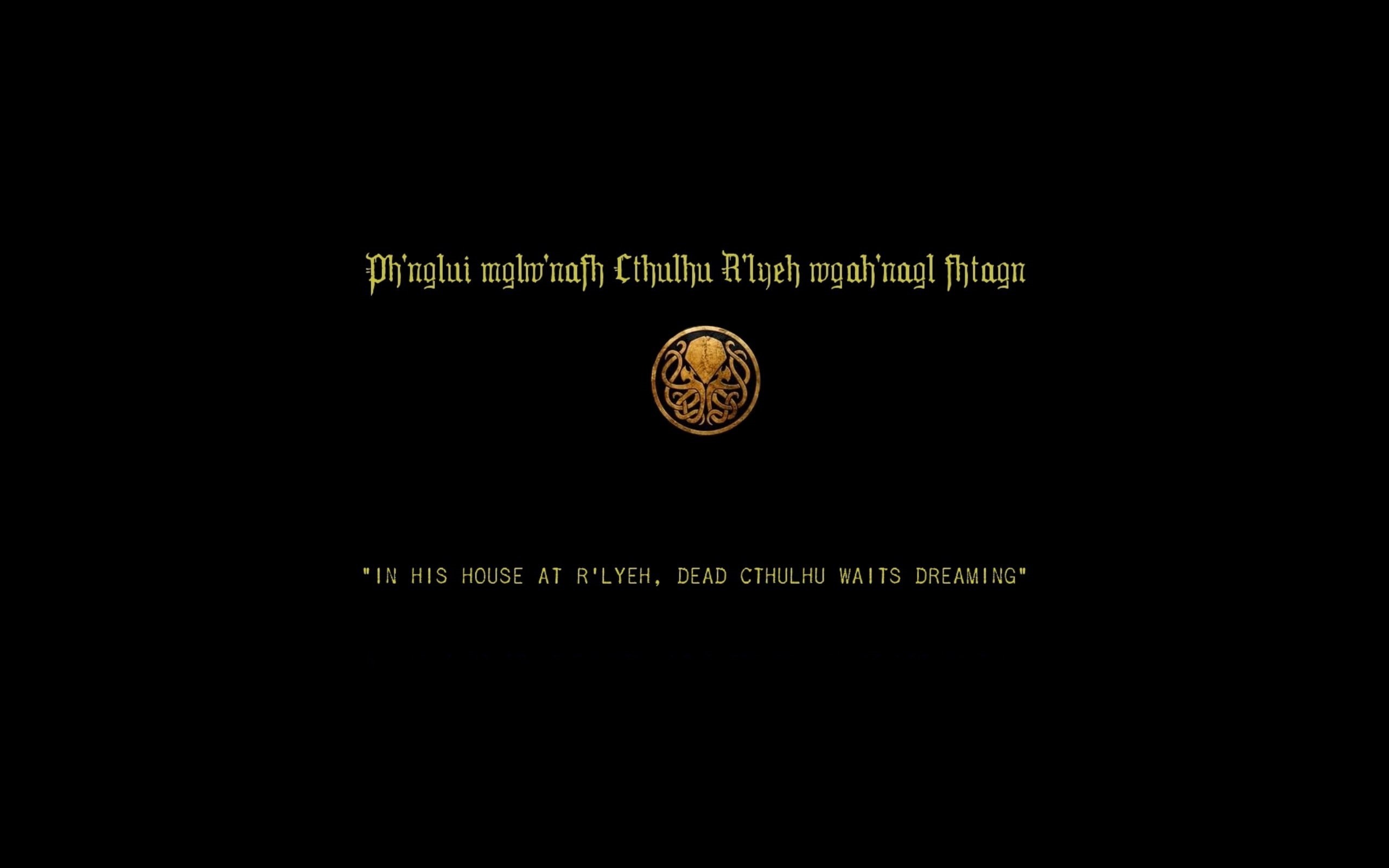 cthulhu, 2K, H. P. Lovecraft, HD Wallpaper