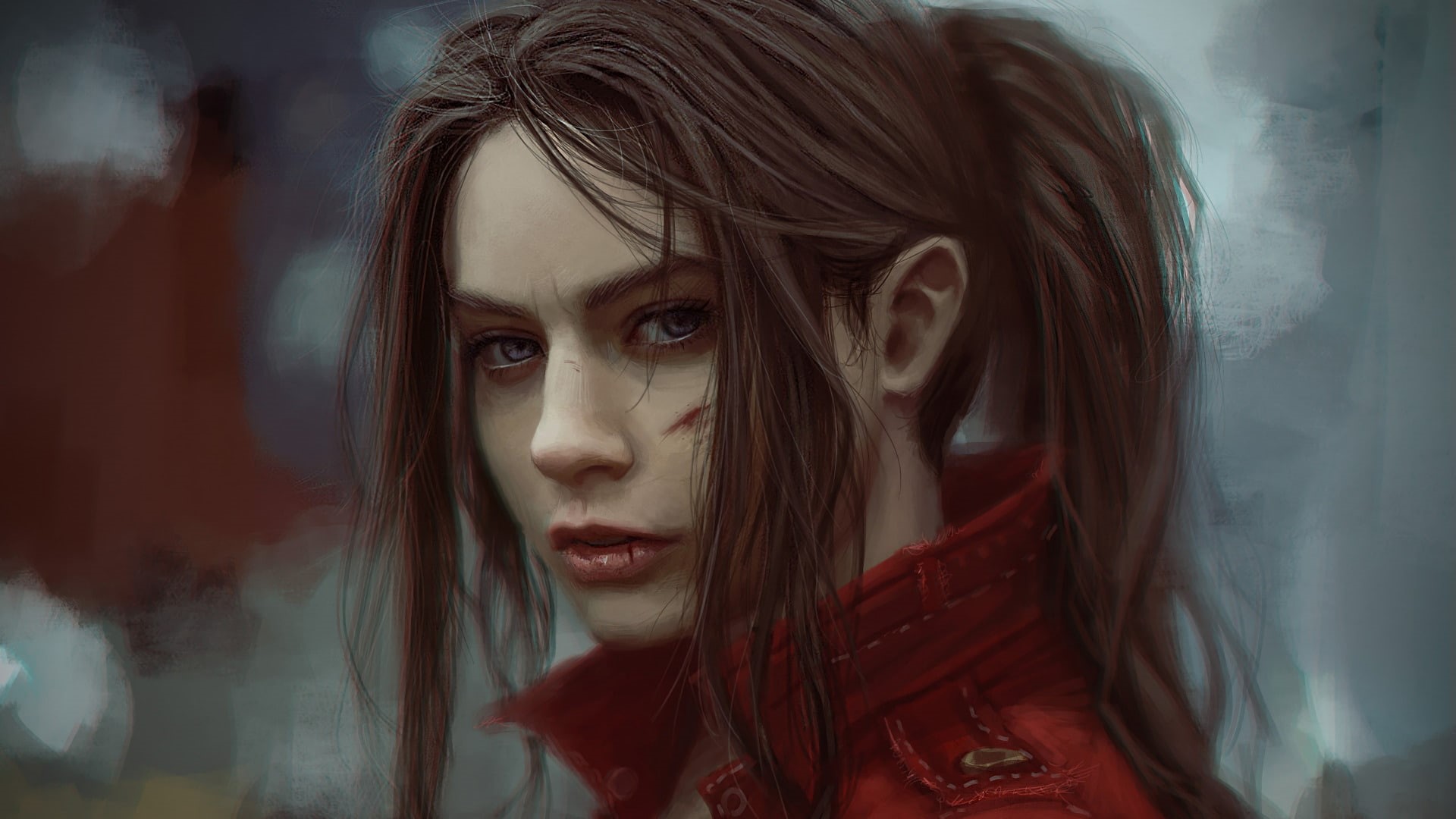 Claire Redfield, 1080P, Resident Evil, Resident Evil 2 (2019), HD Wallpaper
