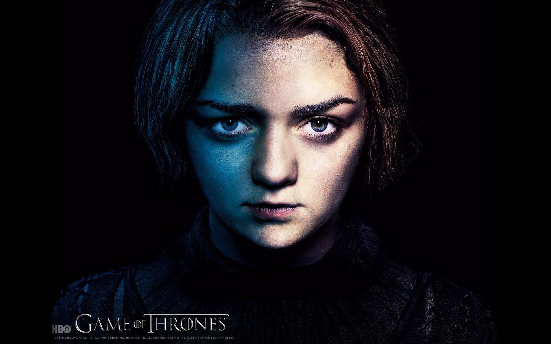 Game of Thrones, stark, game, Maisie Williams, thrones, 1080P, arya, HD Wallpaper