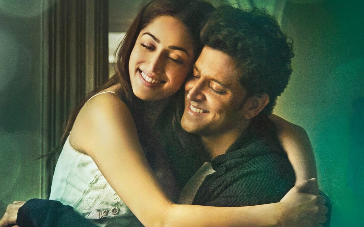 emotion, couple - relationship, 720P, hrithik roshan, togetherness, adult, s, bollywood, two people, Bollywood Movies, positive emotion, yami, ka, tank, HD Wallpaper