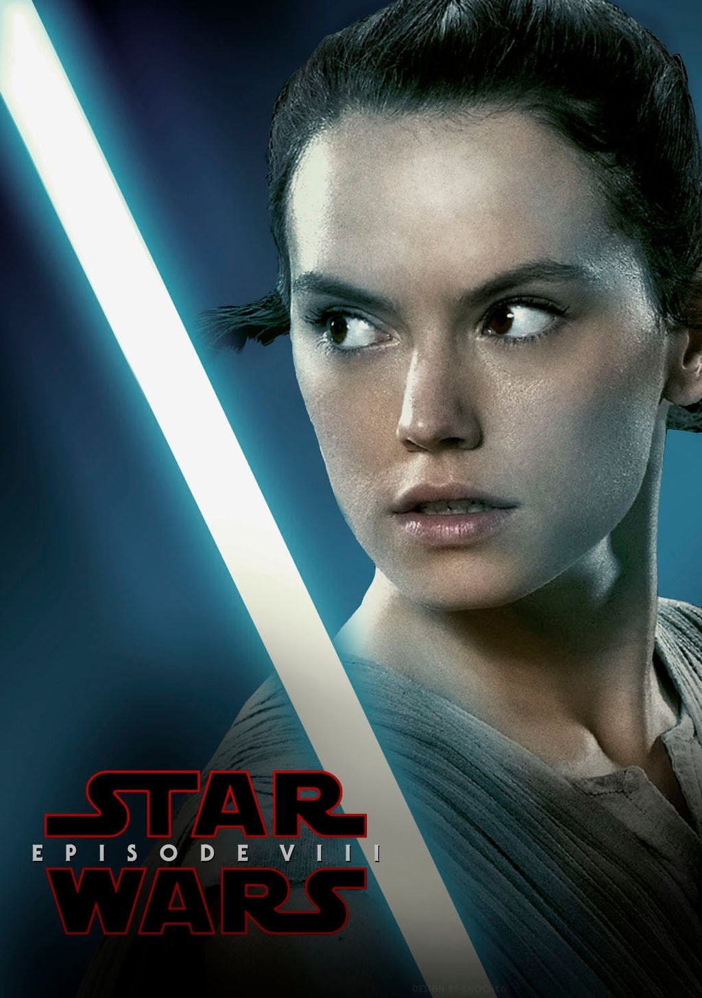 lightsaber, Daisy Ridley, 720P, Rey, Star Wars, Phone HD Wallpaper
