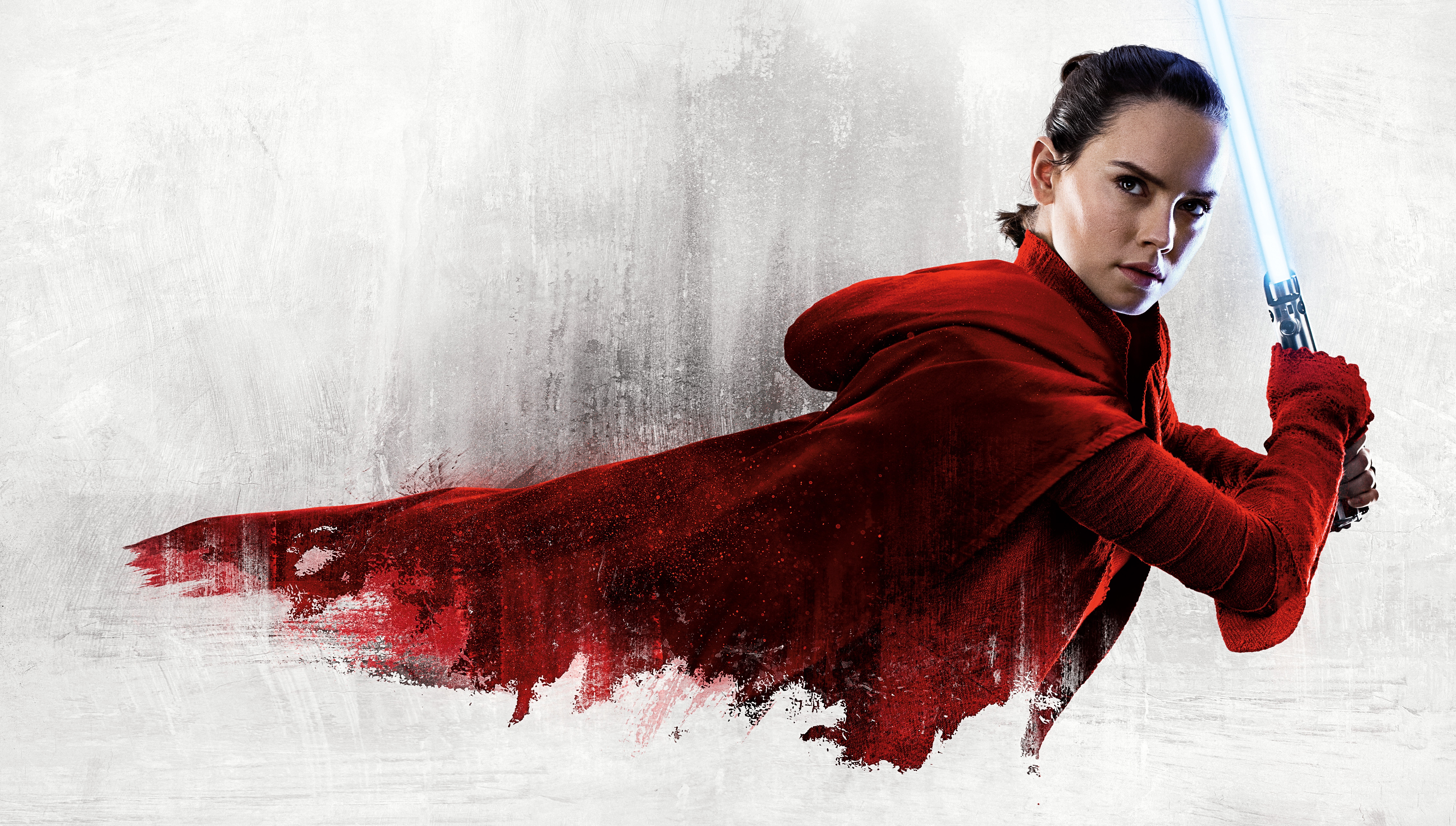 8K, Rey, 4K, Star Wars: The Last Jedi, Daisy Ridley, HD Wallpaper