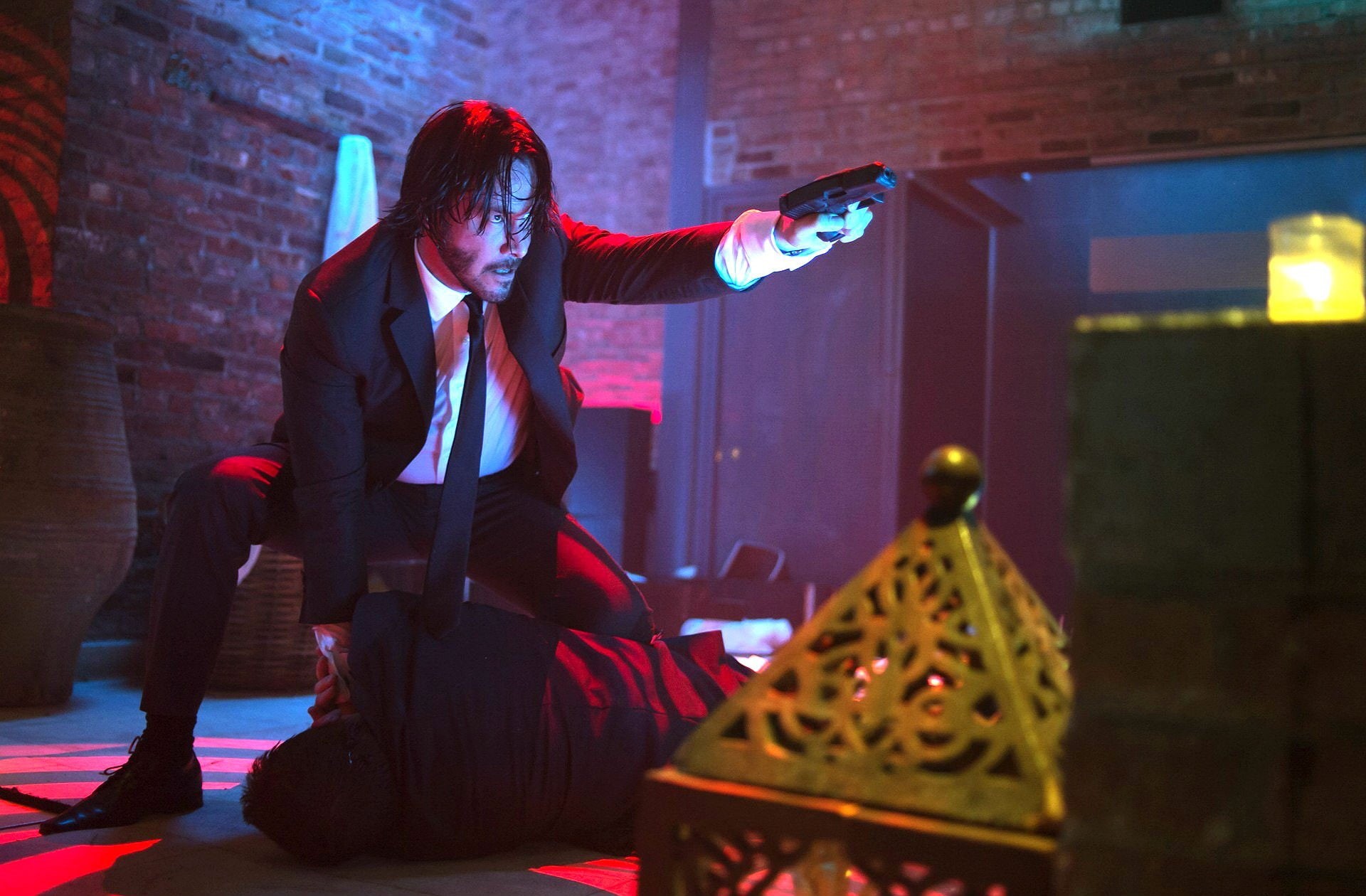 wick, 1080P, john wick, action, reeves, thriller, keanu, john, hitman, assassin, HD Wallpaper