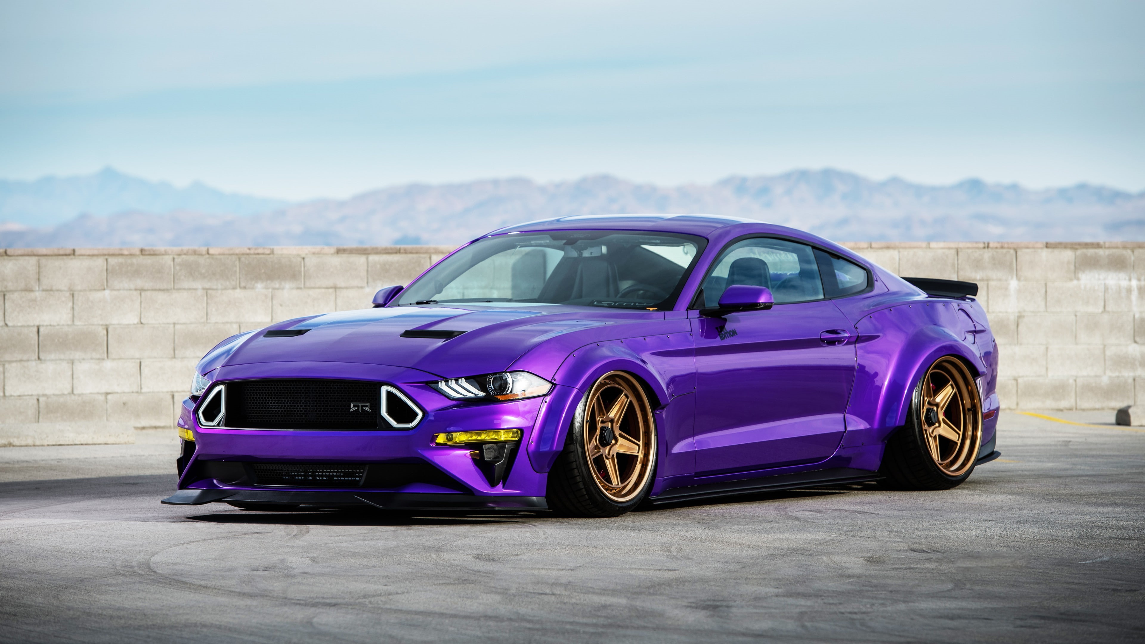 shelby mustang, ford, ford mustang, ford mustang shelby, 4K, purple car, HD Wallpaper