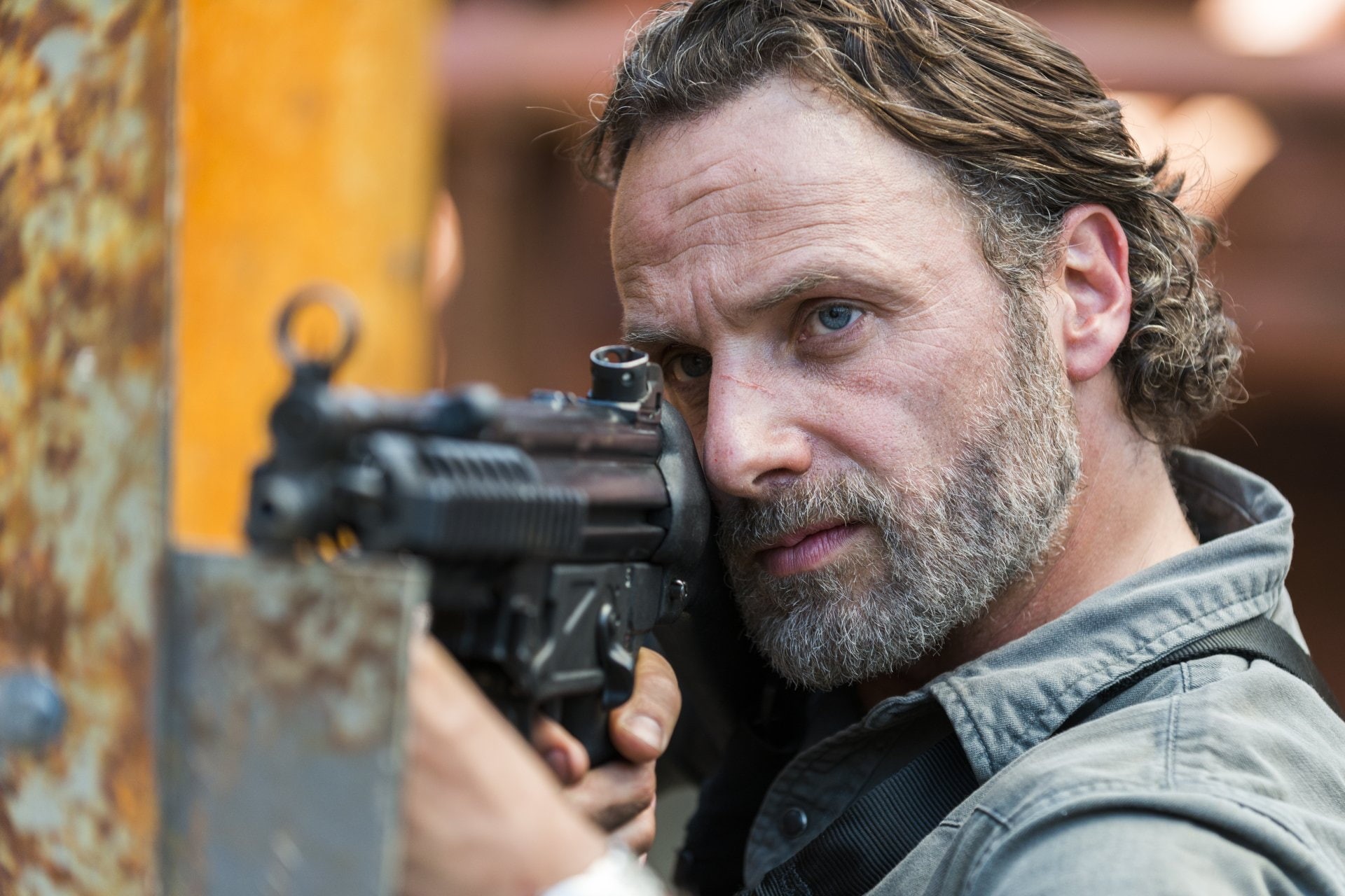 1080P, Andrew Lincoln, Rick Grimes, The Walking Dead, TV Show, HD Wallpaper
