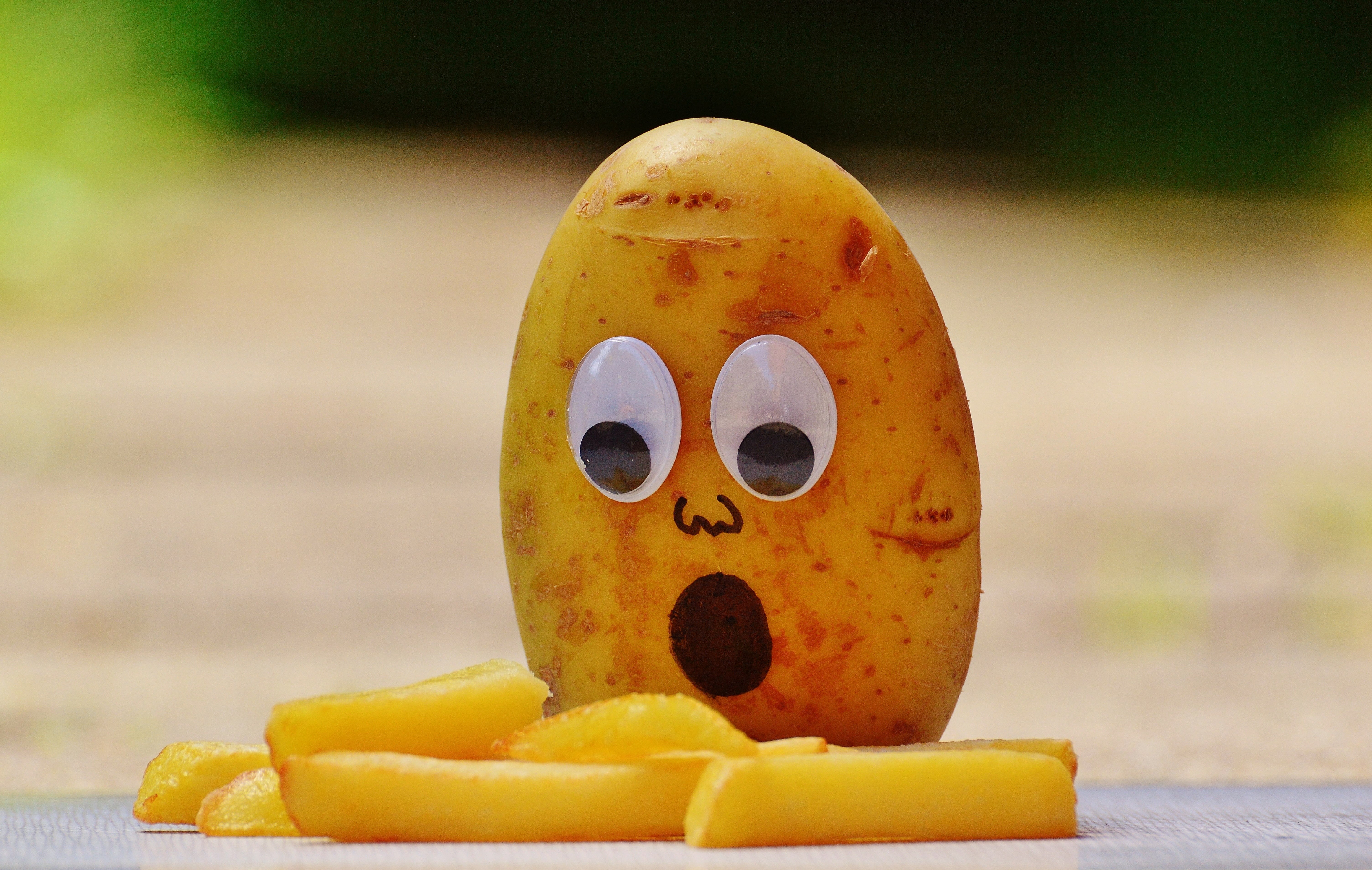 anthropomorphic smiley face, face, human representation, french, human face, horrified, happiness, fruit, 5K, healthy eating, eyes, focus on foreground, HD Wallpaper