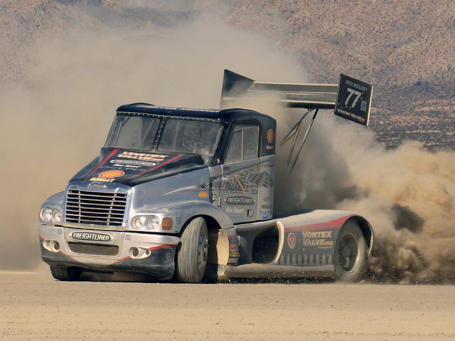 diesel, cars, race, bigrig, dirt, truck, 1080P, fun, HD Wallpaper