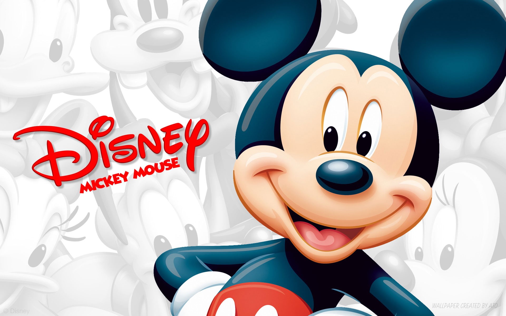 mickey, 1080P, disney, mouse, HD Wallpaper