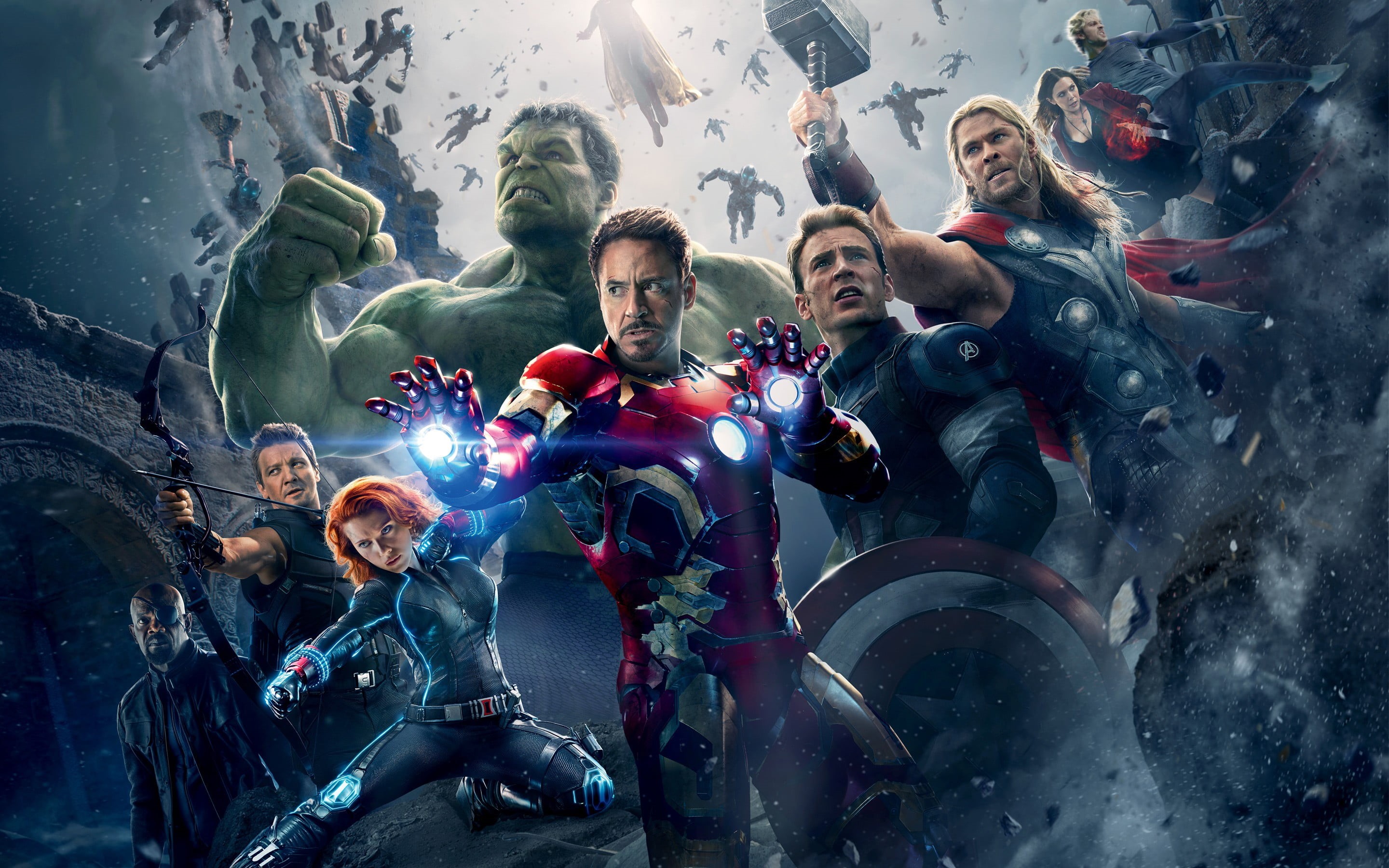 wireless technology, lifestyles, people, Scarlet Witch, Captain America, avengers, indoors, Scarlett Johansson, Iron Man, adventure, Hulk, Black Widow, HD Wallpaper