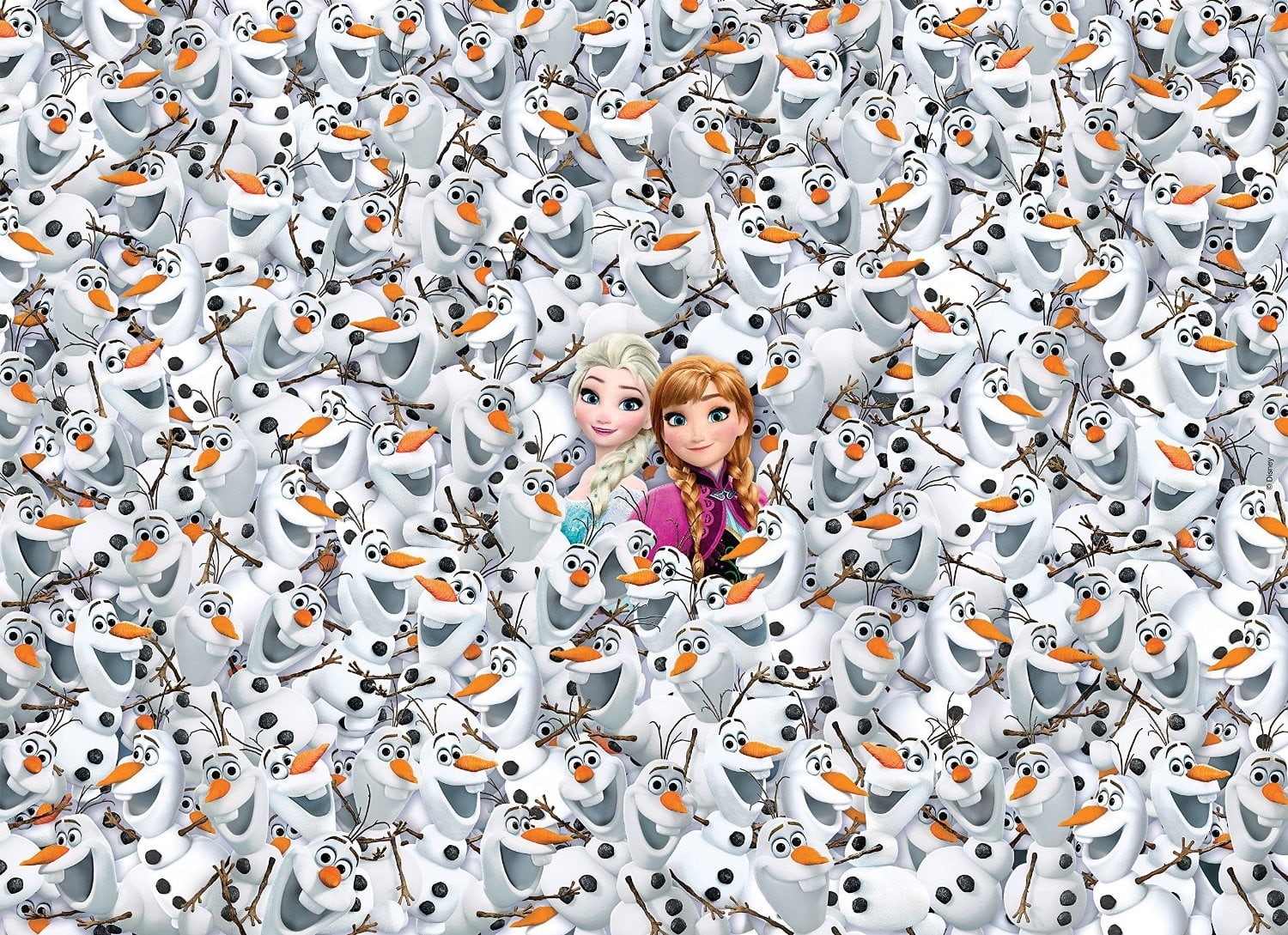 real people, winter, girl, princess, disney, blond hair, young women, snowman, anna, fantasy, happiness, standing, indoors, iarna, casual clothing, abundance, HD Wallpaper