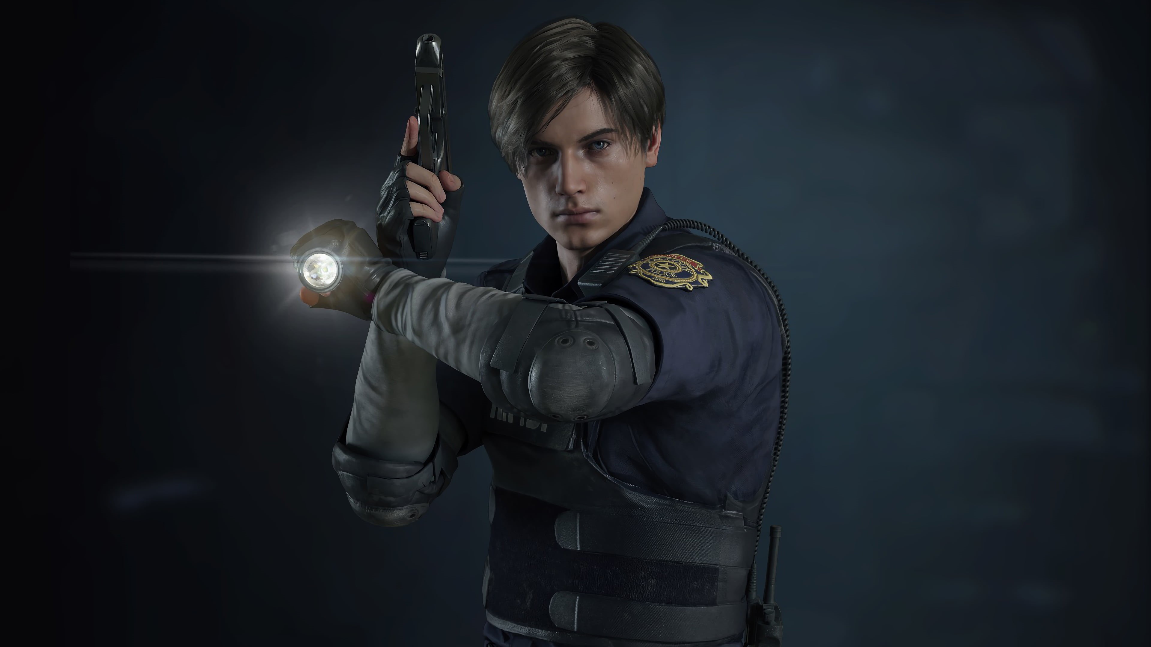 Leon S. Kennedy, Resident Evil, Resident Evil 2 (2019), 4K, HD Wallpaper