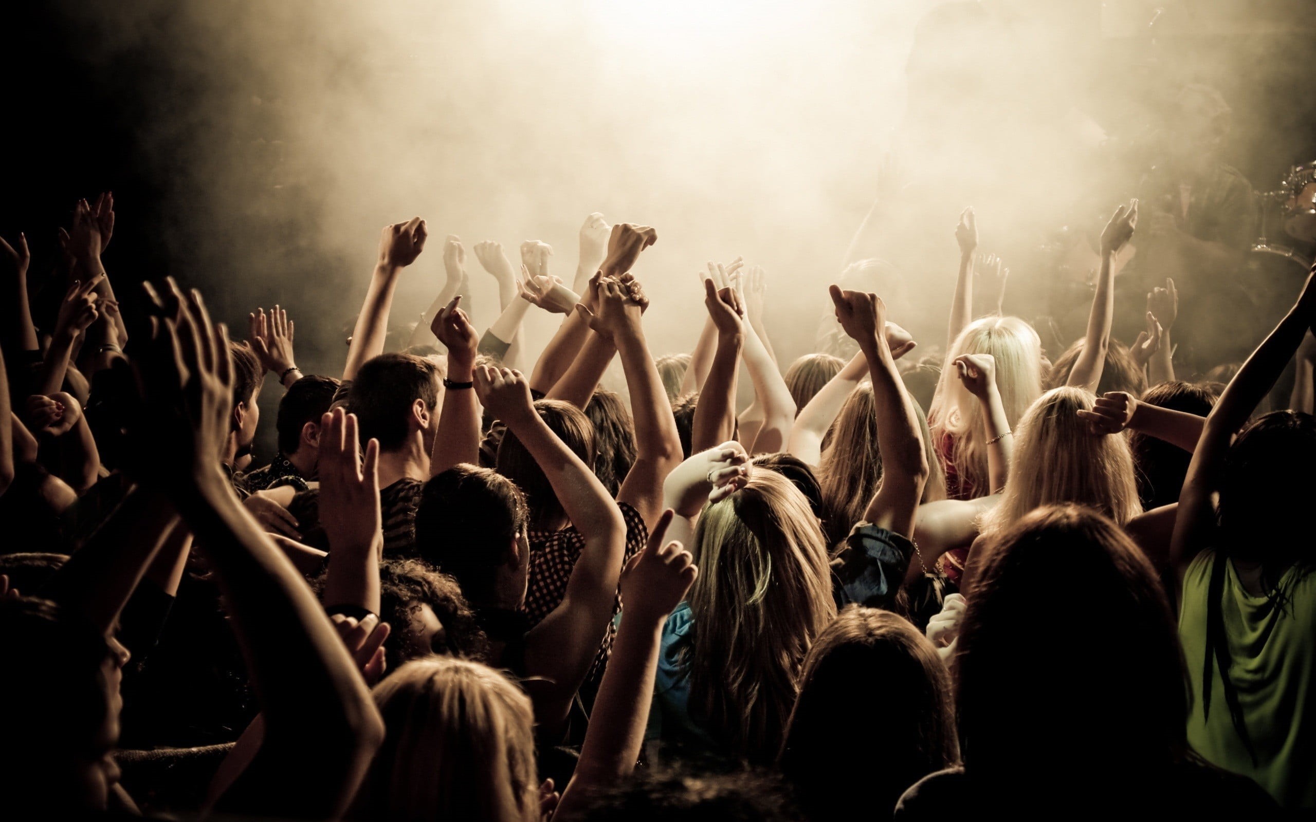concert, rock music, large group of people, arts culture and entertainment, festival, men, crowds, crowd, music, human arm, real people, togetherness, group of people, HD Wallpaper