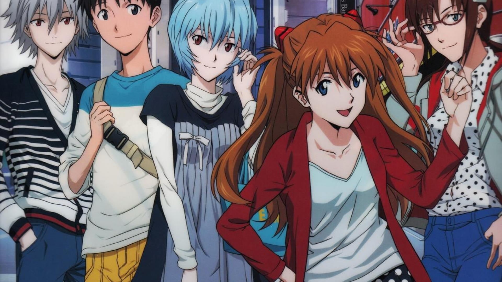 real people, Ayanami Rei, art and craft, Ikari Shinji, unrecognizable person, mask, representation, creativity, clothing, day, people, holding, costume, HD Wallpaper