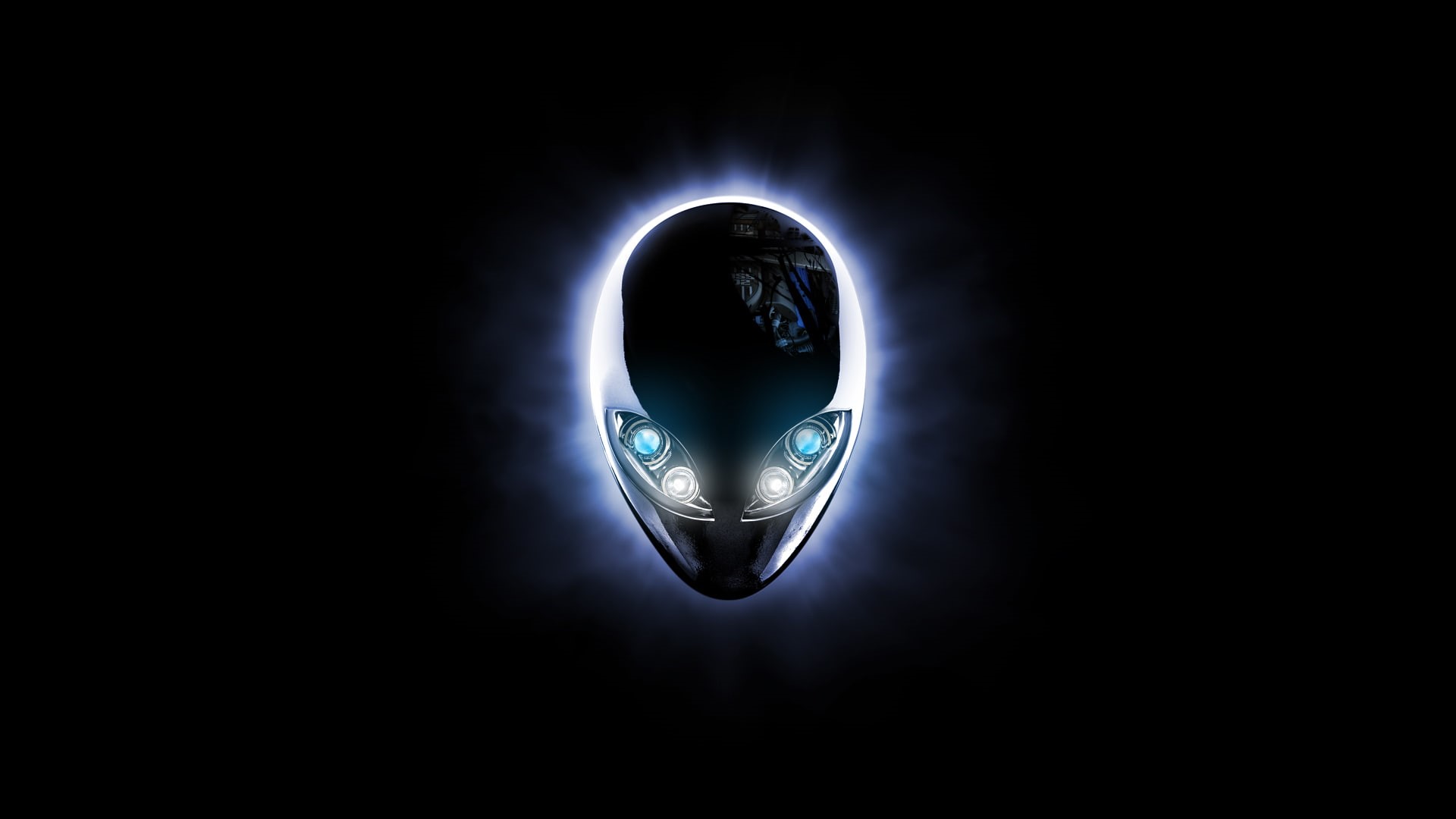 dark background, 1080P, art, abstract, digital art, digital, alienware, background, games, software, dark, HD Wallpaper