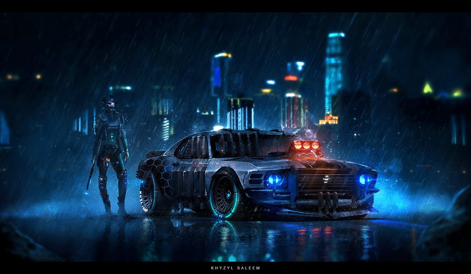 Khyzyl Saleem, Ford Mustang, 720P, car, HD Wallpaper