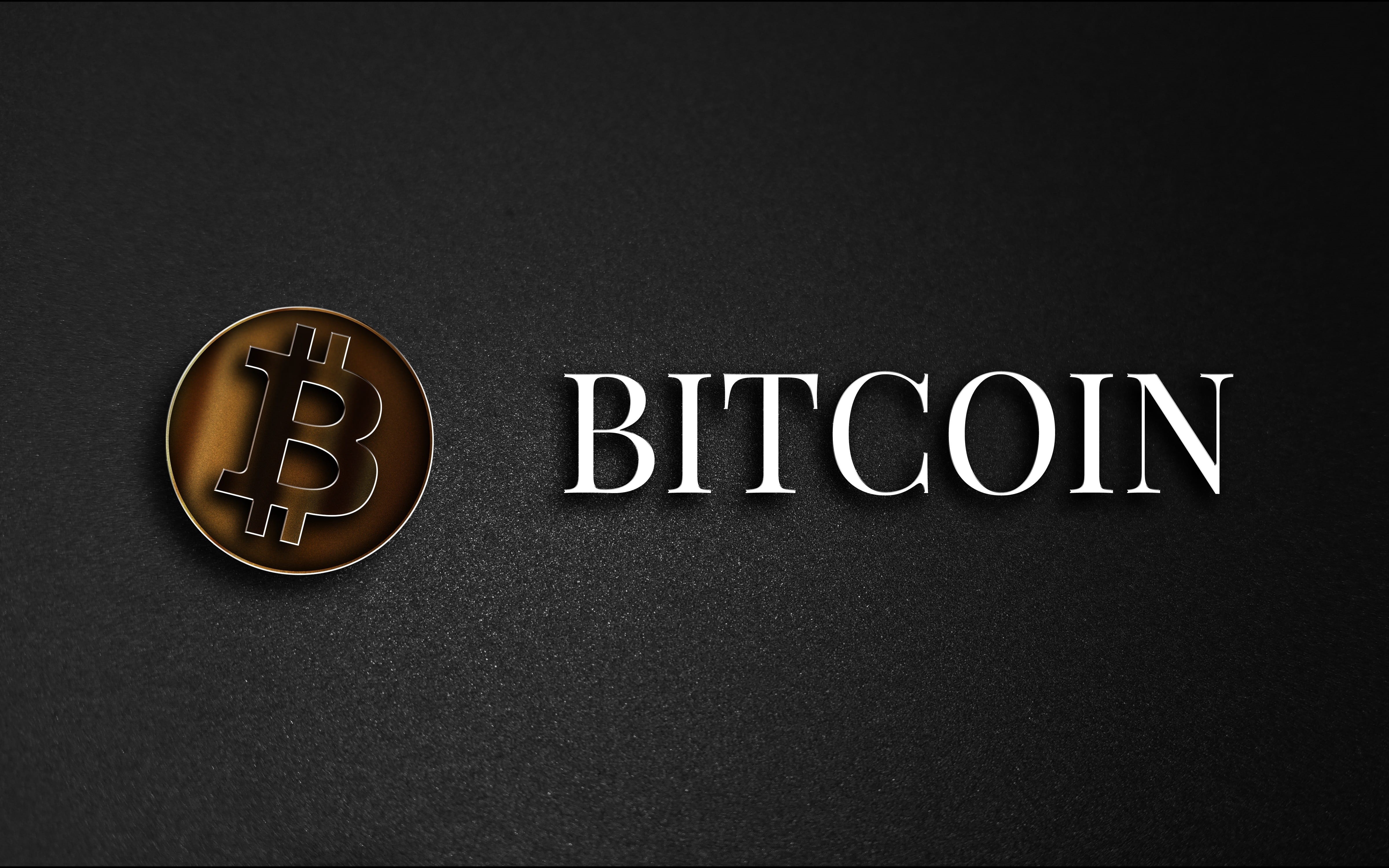 the internet currency, positive emotion, black, electronic money, money, single word, celebration, bitcoin, copy space, message, studio shot, western script, HD Wallpaper