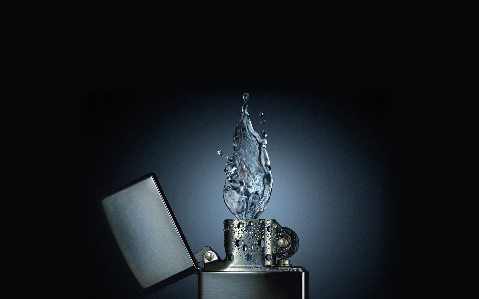 Lighters, 720P, Zippo, black, flames, background, water, fire, HD Wallpaper