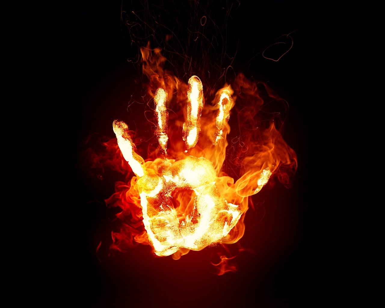 studio shot, covered, motion, night, orange color, indoors, glowing, burning, fire, bonfire, hand, blurred motion, graphic, nature, flame, heat - temperature, HD Wallpaper