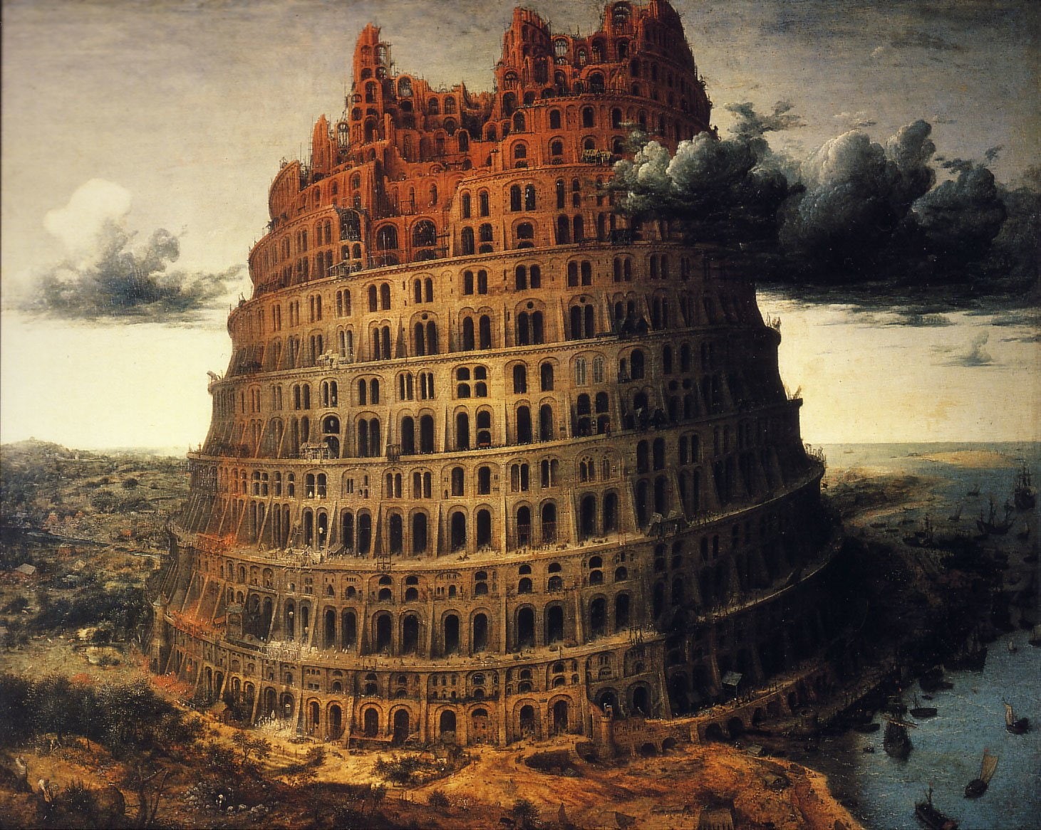720P, inferno, Sci Fi, dante, s, City, Babel Tower, HD Wallpaper