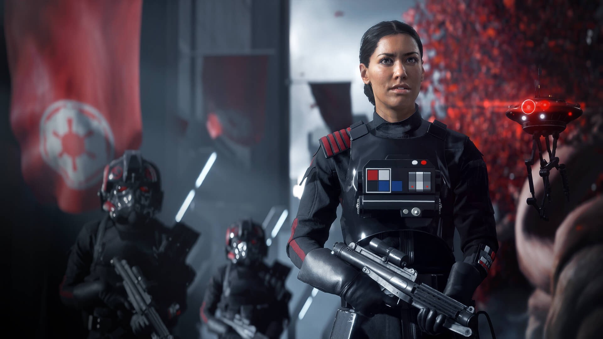 video games, Inferno Squad, Star Wars Battlefront II, Iden Versio, Inferno Squad Trooper, 1080P, Star Wars: Battlefront, HD Wallpaper