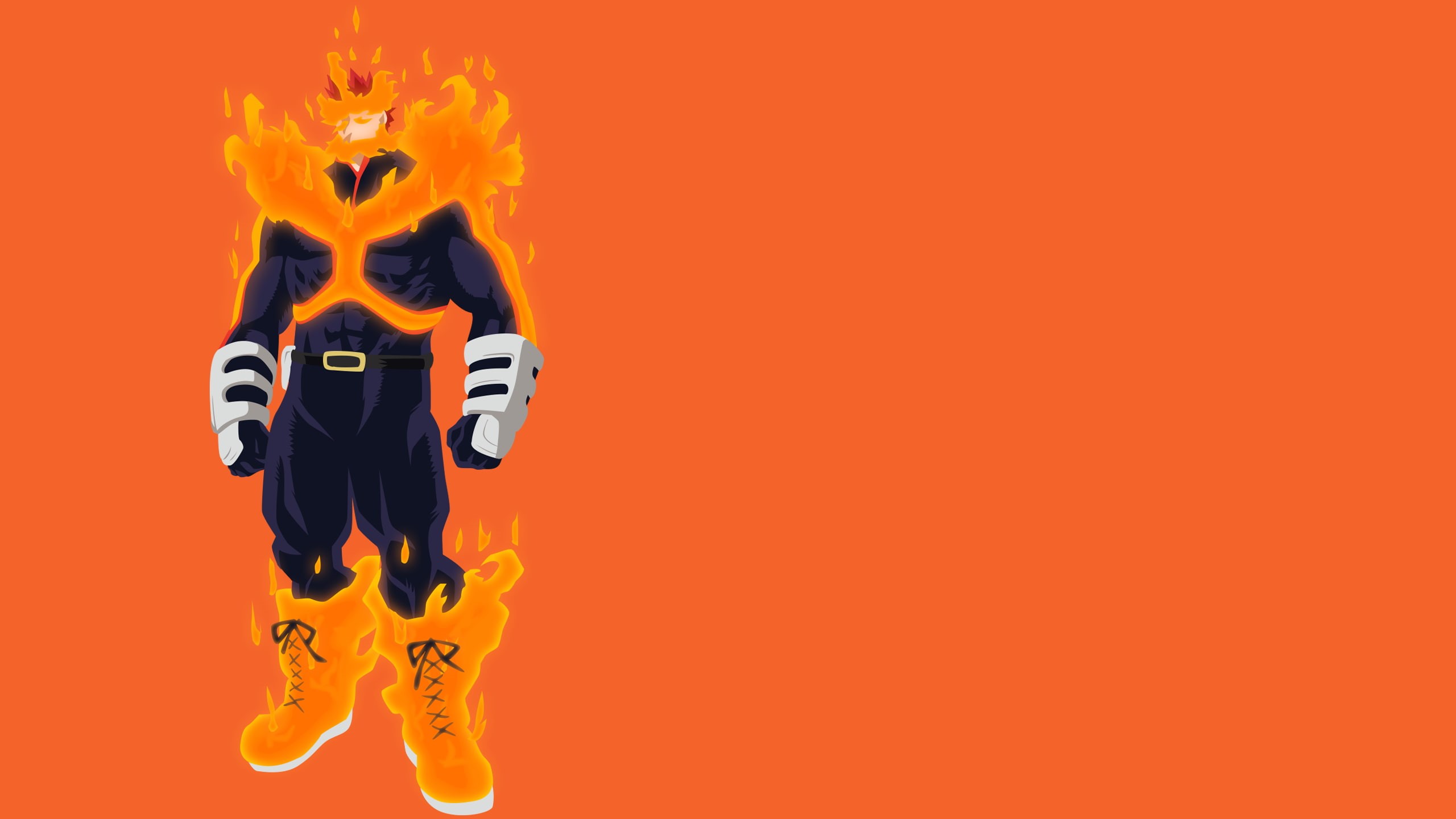 2K, Anime, My Hero Academia, Endeavor (Boku no Hero Academia), HD Wallpaper