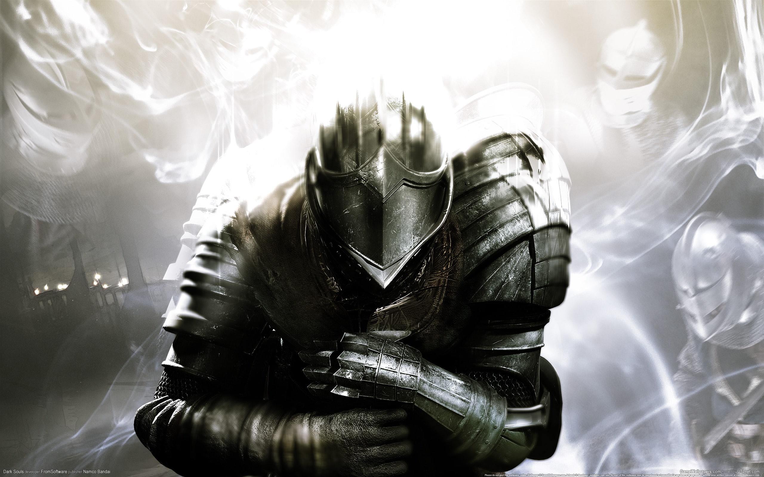 hd, dark, game, medieval, souls, sword, knight, application, 2K, video games, HD Wallpaper