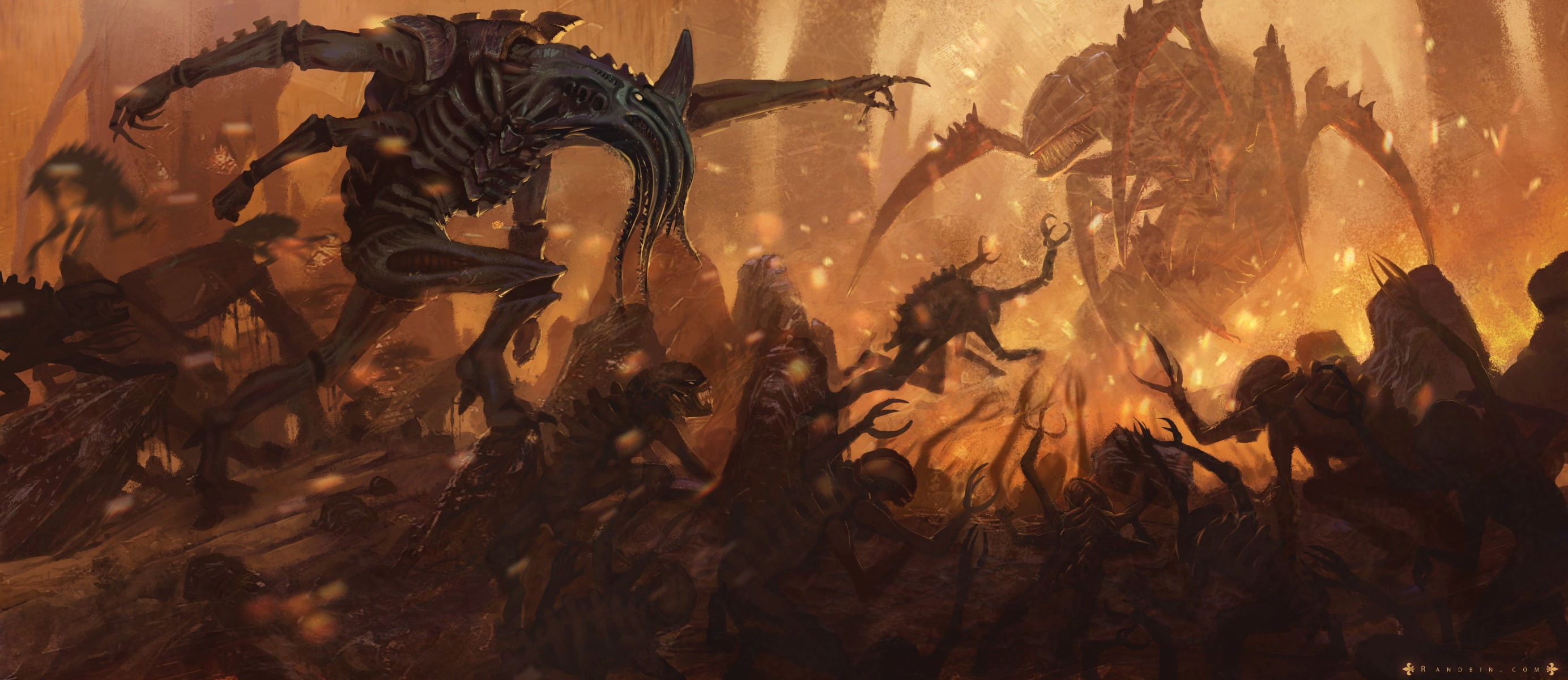 Randbin, Randize, 2K, Tyranids (Warhammer), Warhammer, Warhammer 40k, HD Wallpaper