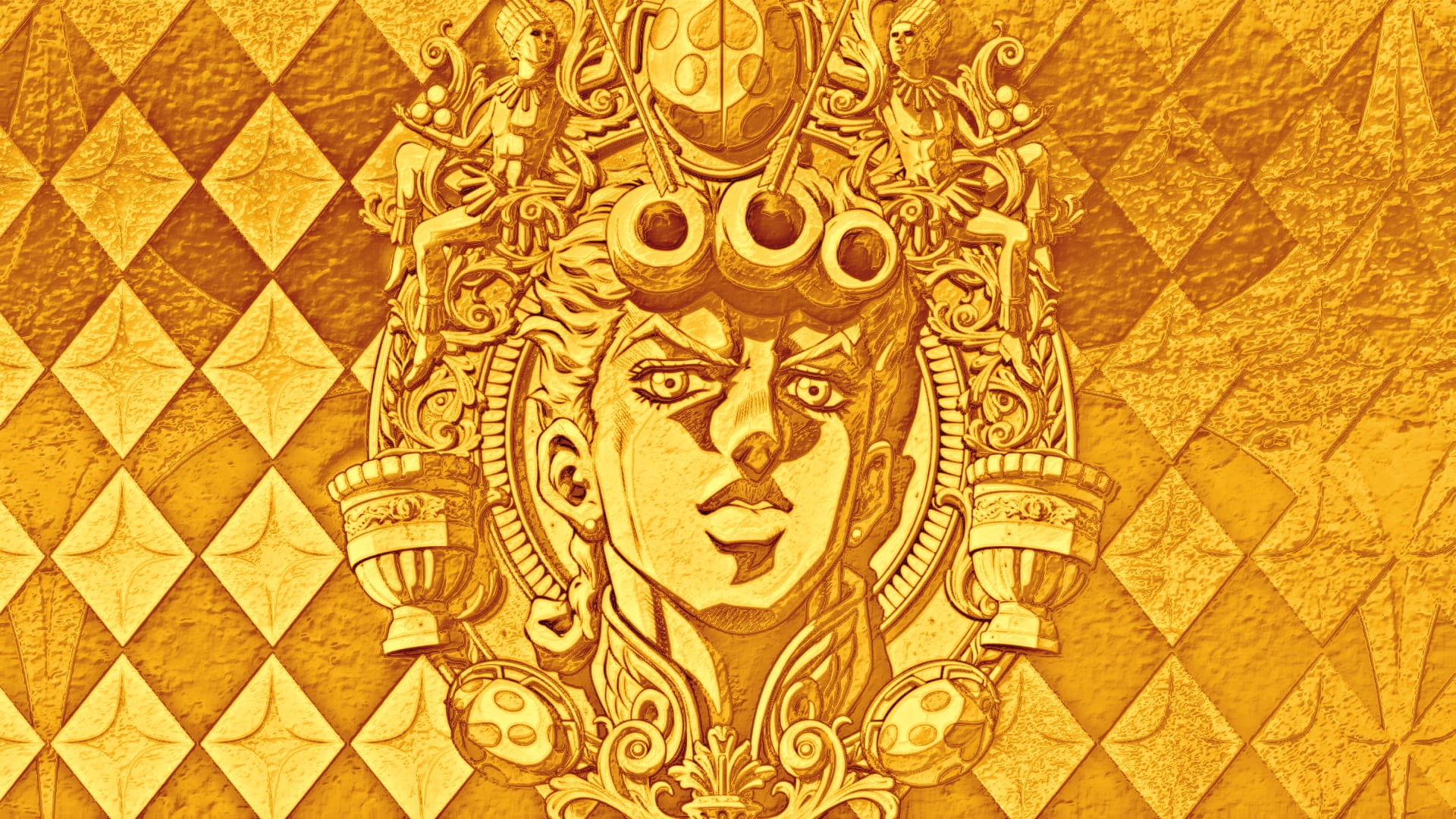1080P, Anime, Jojos Bizarre Adventure, Giorno Giovanna, HD Wallpaper