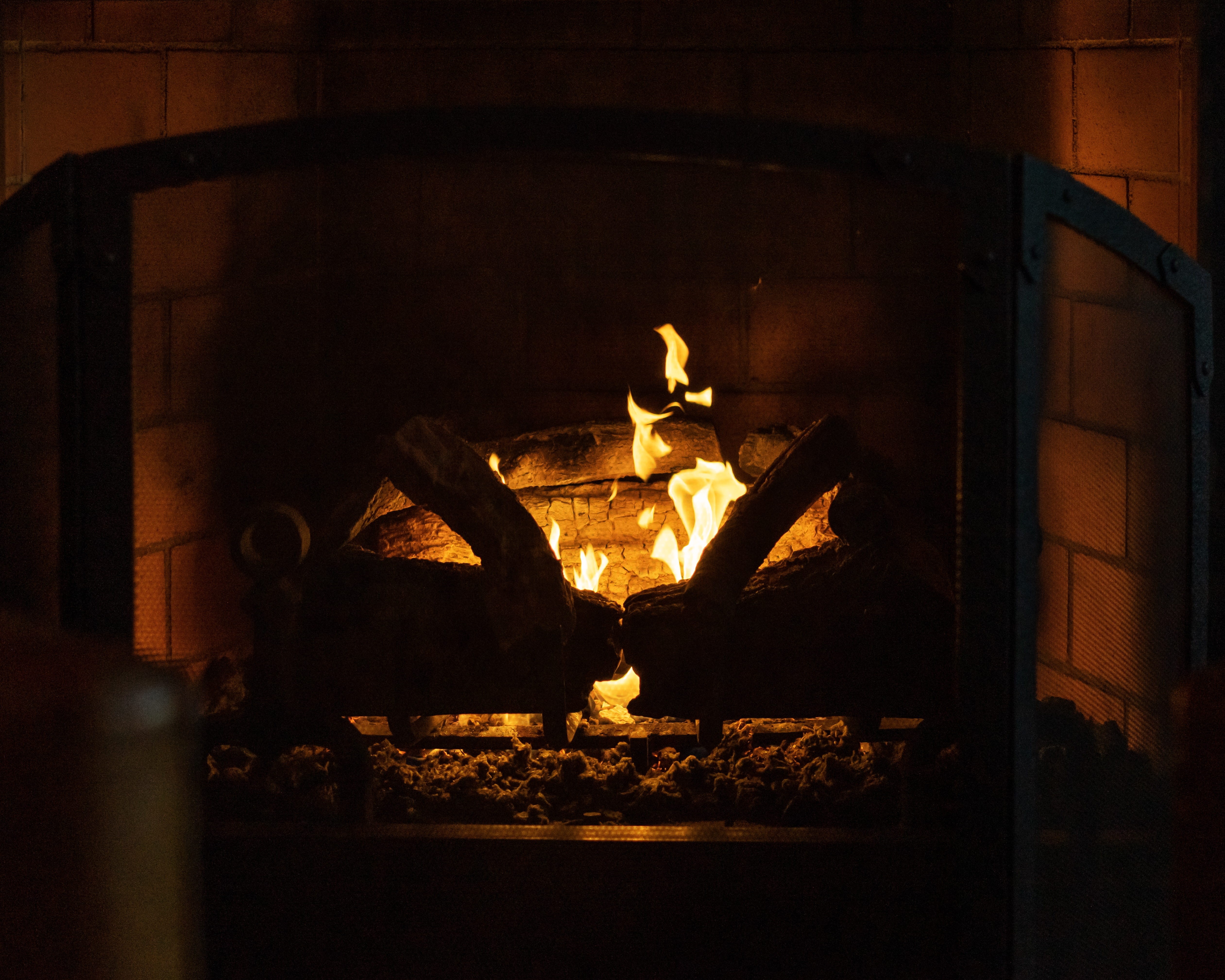 lighted, seattle, warm, wood burning stove, firewood, glow, heat - temperature, log, no people, silhouette, red, logs, food and drink, burning, wood, fire, HD Wallpaper