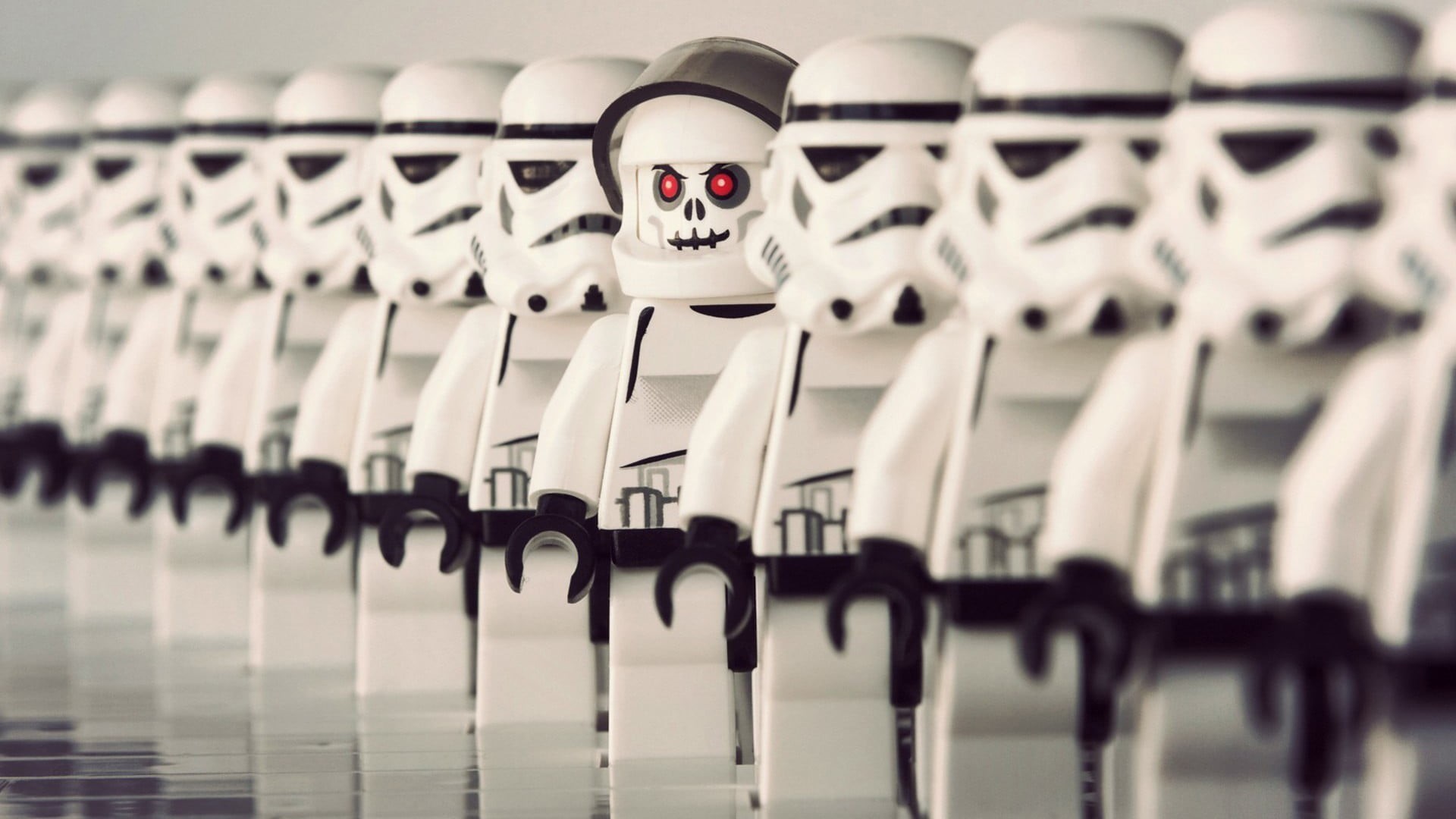 Star Wars, in a row, repetition, lot, 1080P, group, star, arrangement, representation, large group of objects, human representation, security, miniature, HD Wallpaper