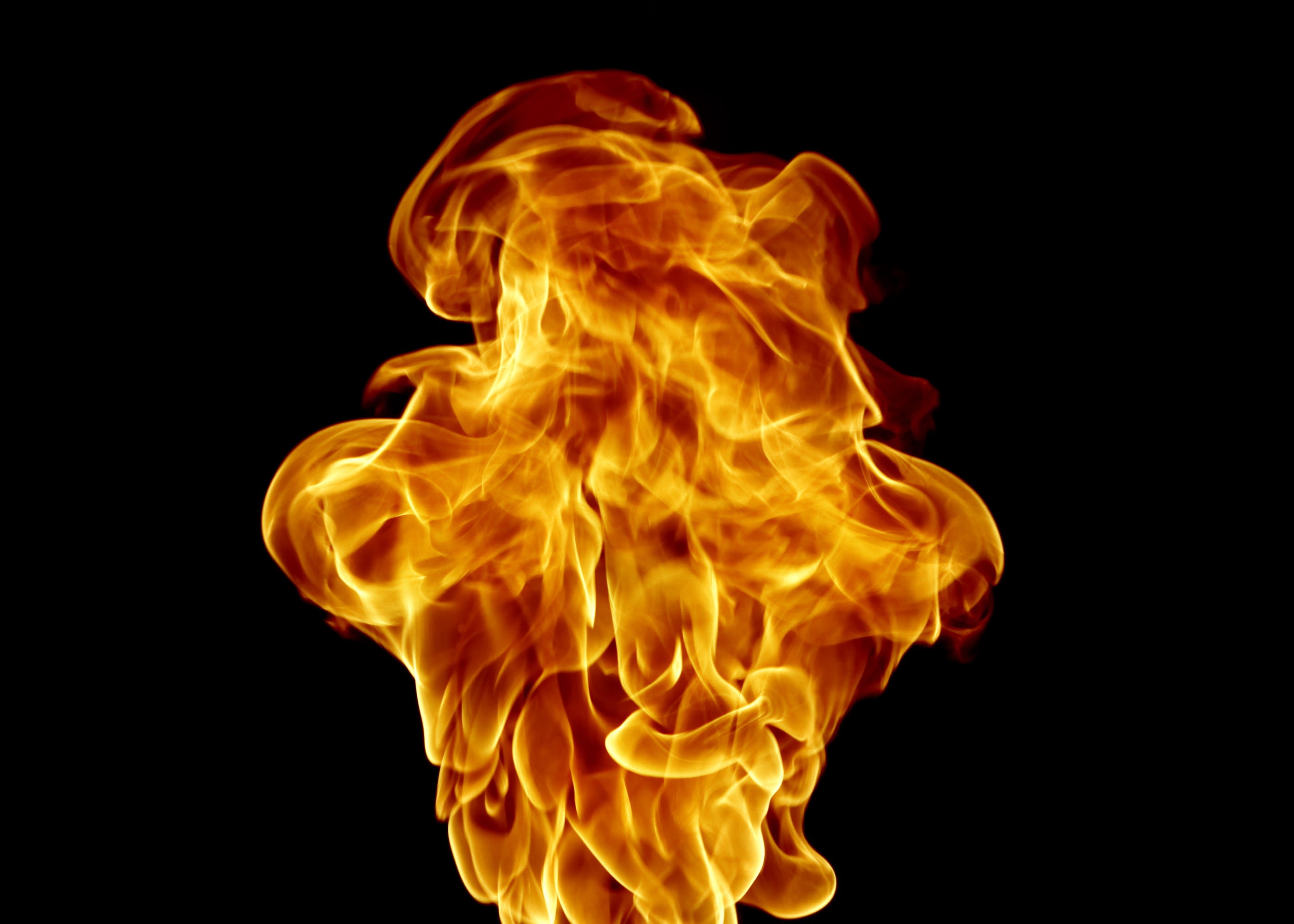 black background, exploding, communication, yellow, detail, background, bomb, blaze, fiery, gas, bonfire, orange, danger, red, heat - temperature, cut out, HD Wallpaper