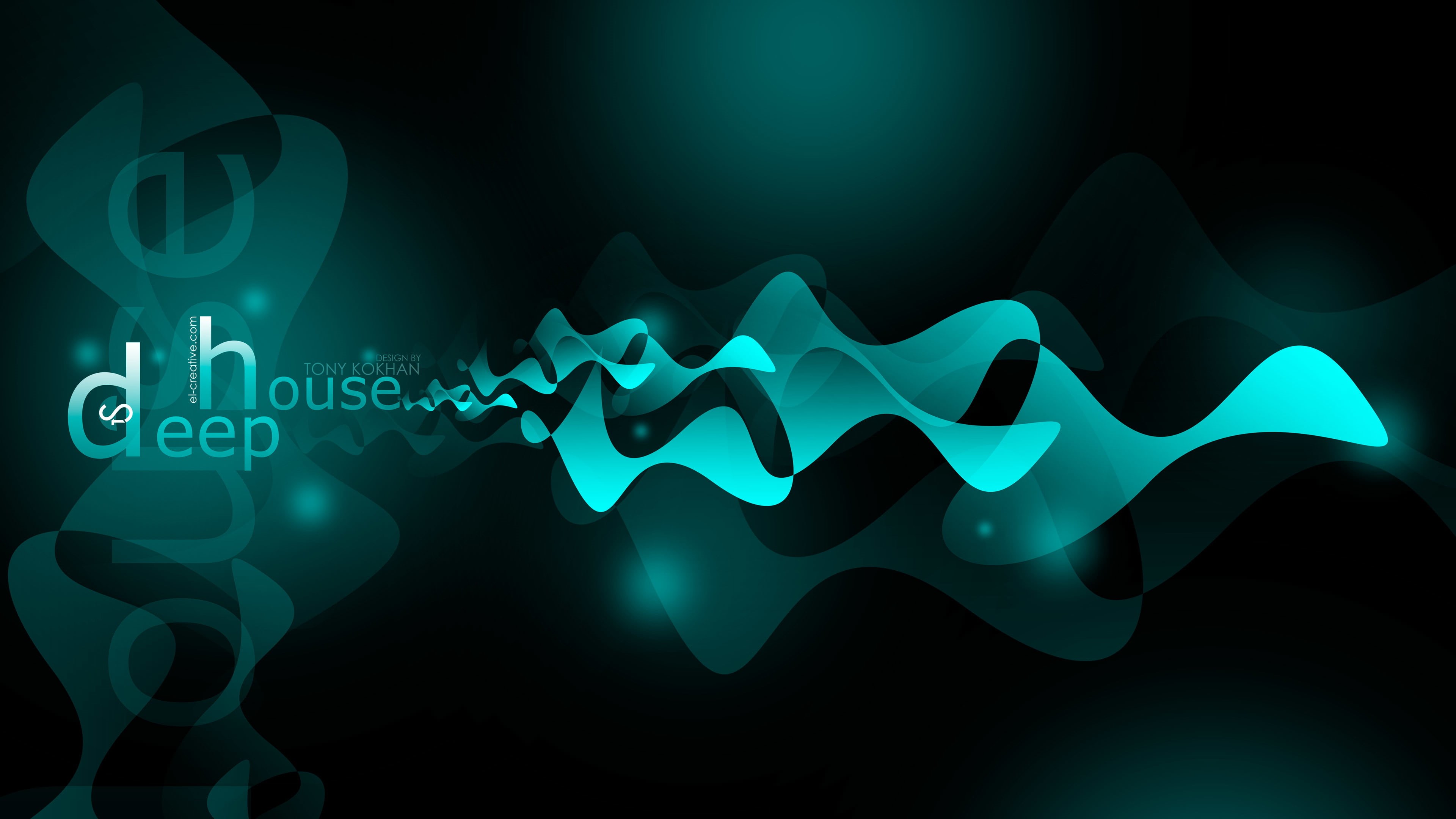 Azure, curve, copy space, nightlife, no people, Words, Deep House, backgrounds, studio shot, digitally Generated Image, house, light, Tony Kokhan, HD Wallpaper