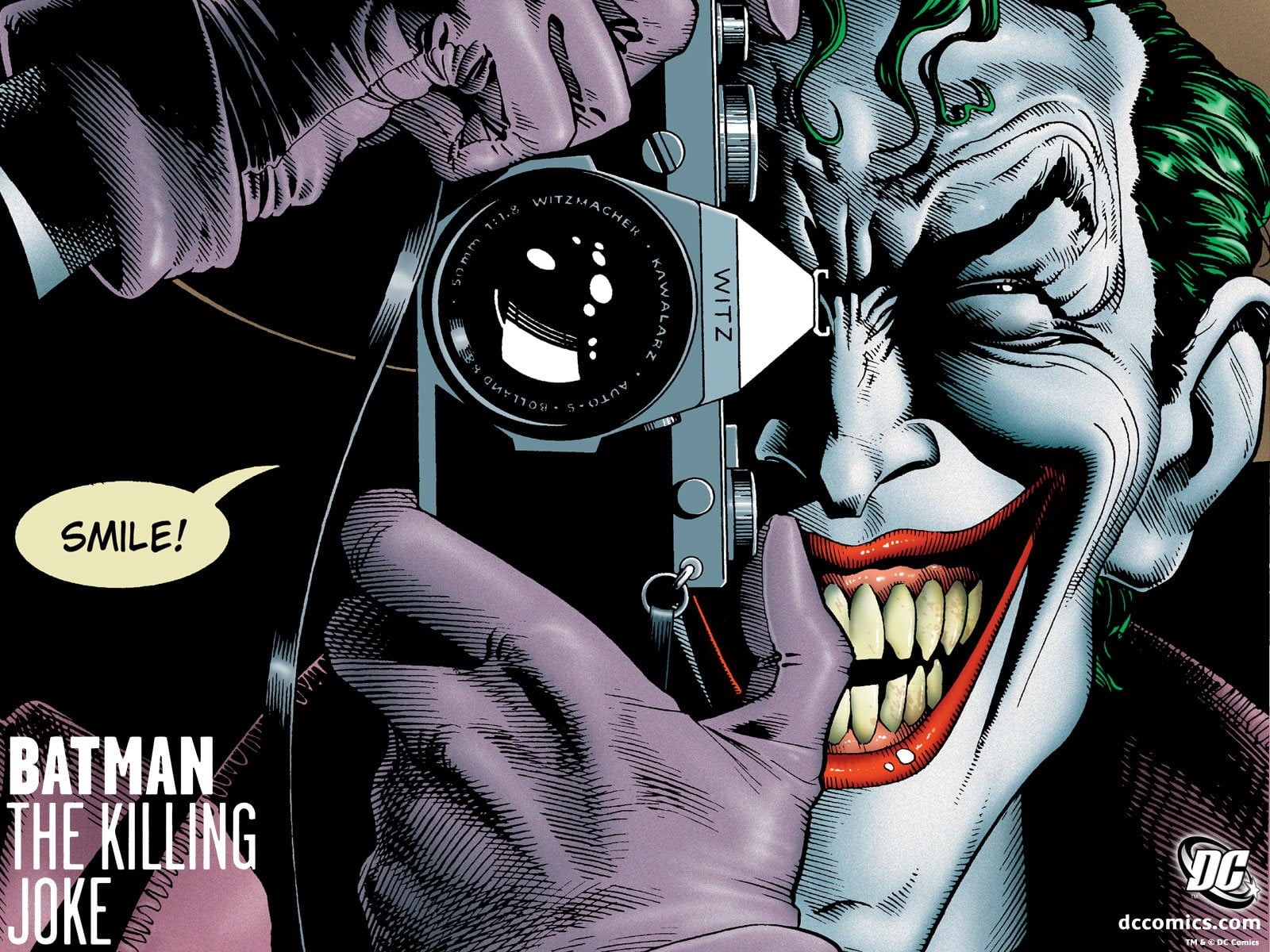 killing, female likeness, Batman, day, Batman: The Killing Joke, still life, arts culture and entertainment, digital, Joker, high angle view, mask, text, HD Wallpaper
