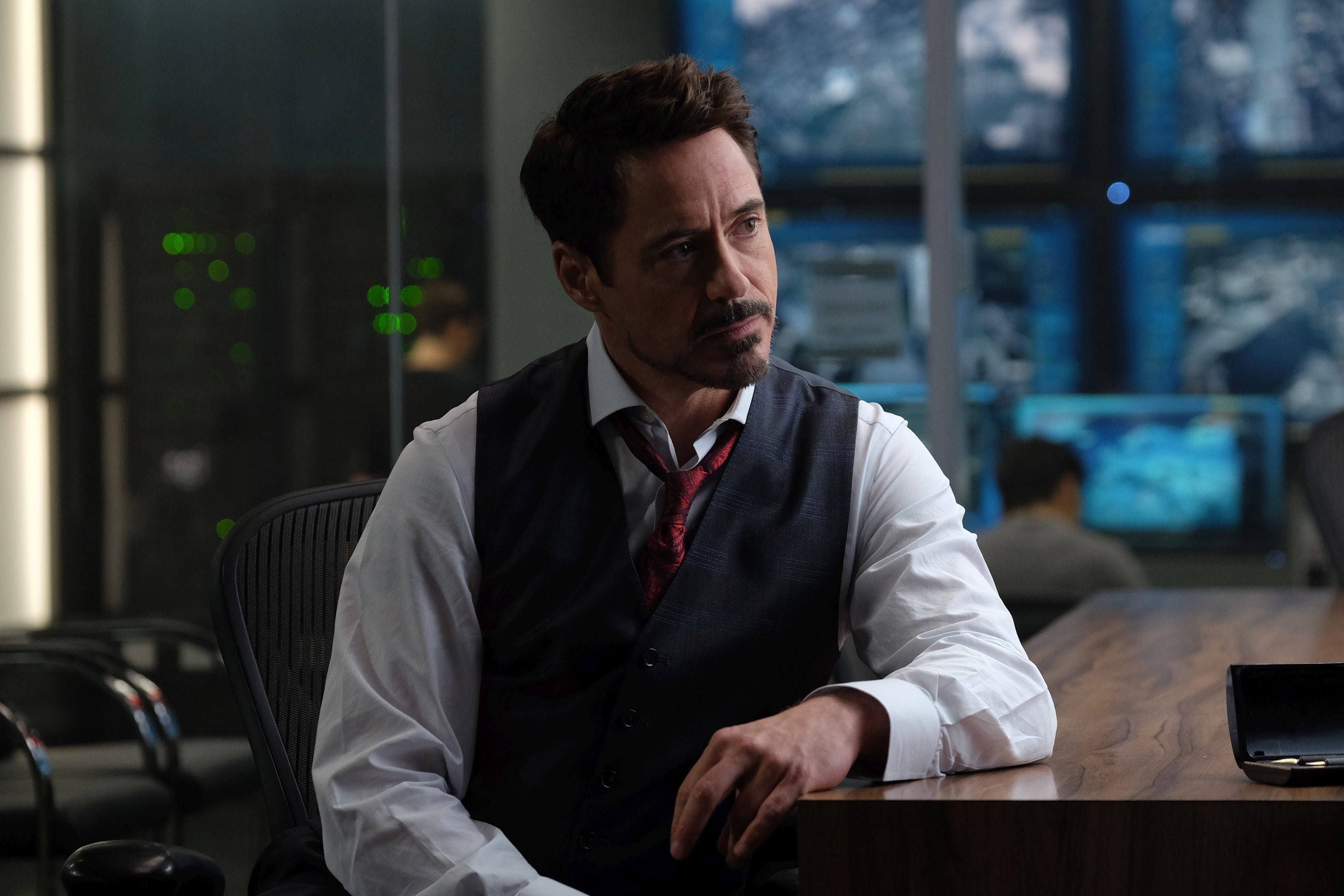 2K, frame, Iron Man, Captain America: Civil War, The first avenger: the Confrontation, Tony Stark, Robert Downey Jr., HD Wallpaper