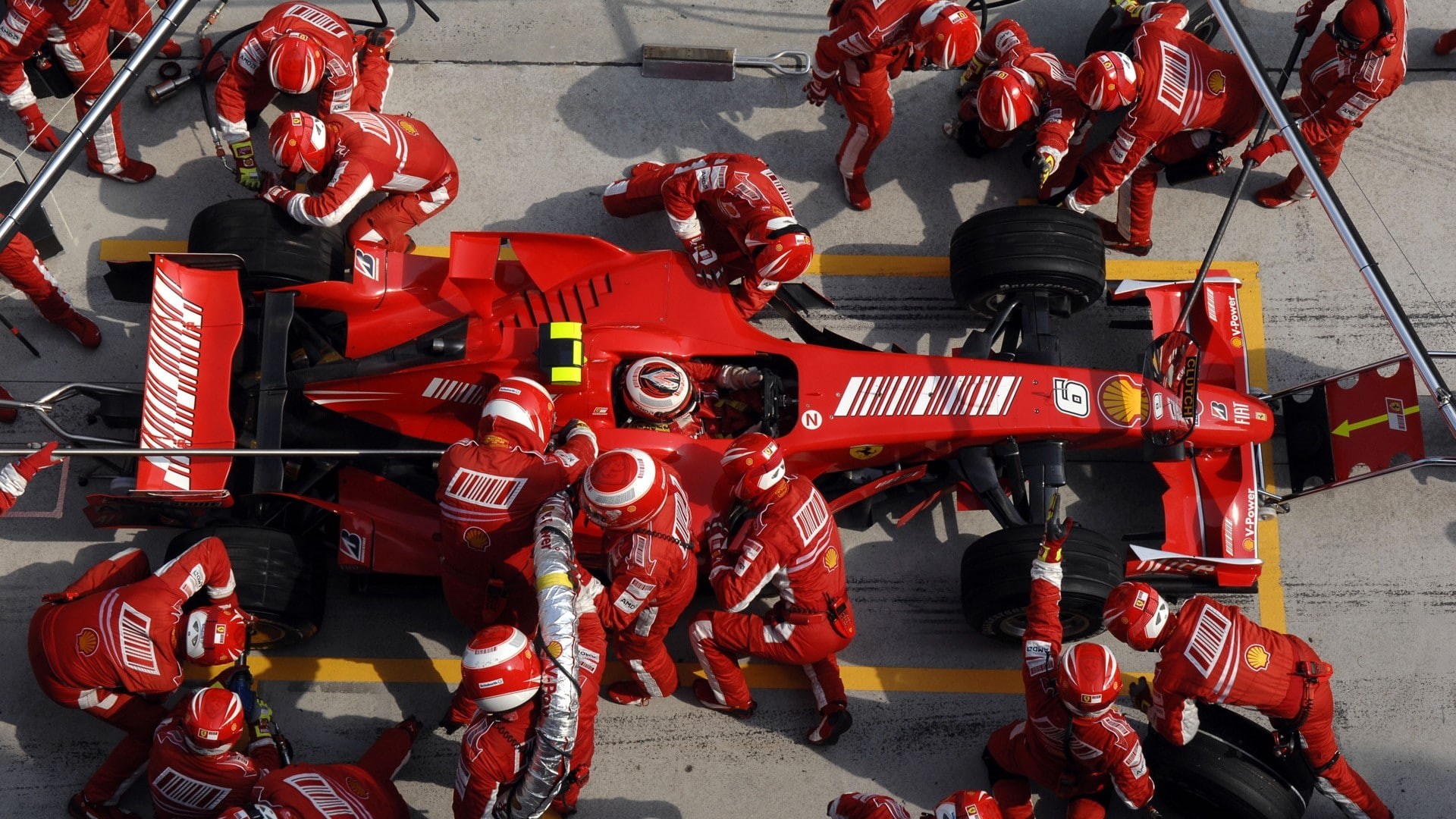 1080P, Scuderia Ferrari, Formula 1, HD Wallpaper