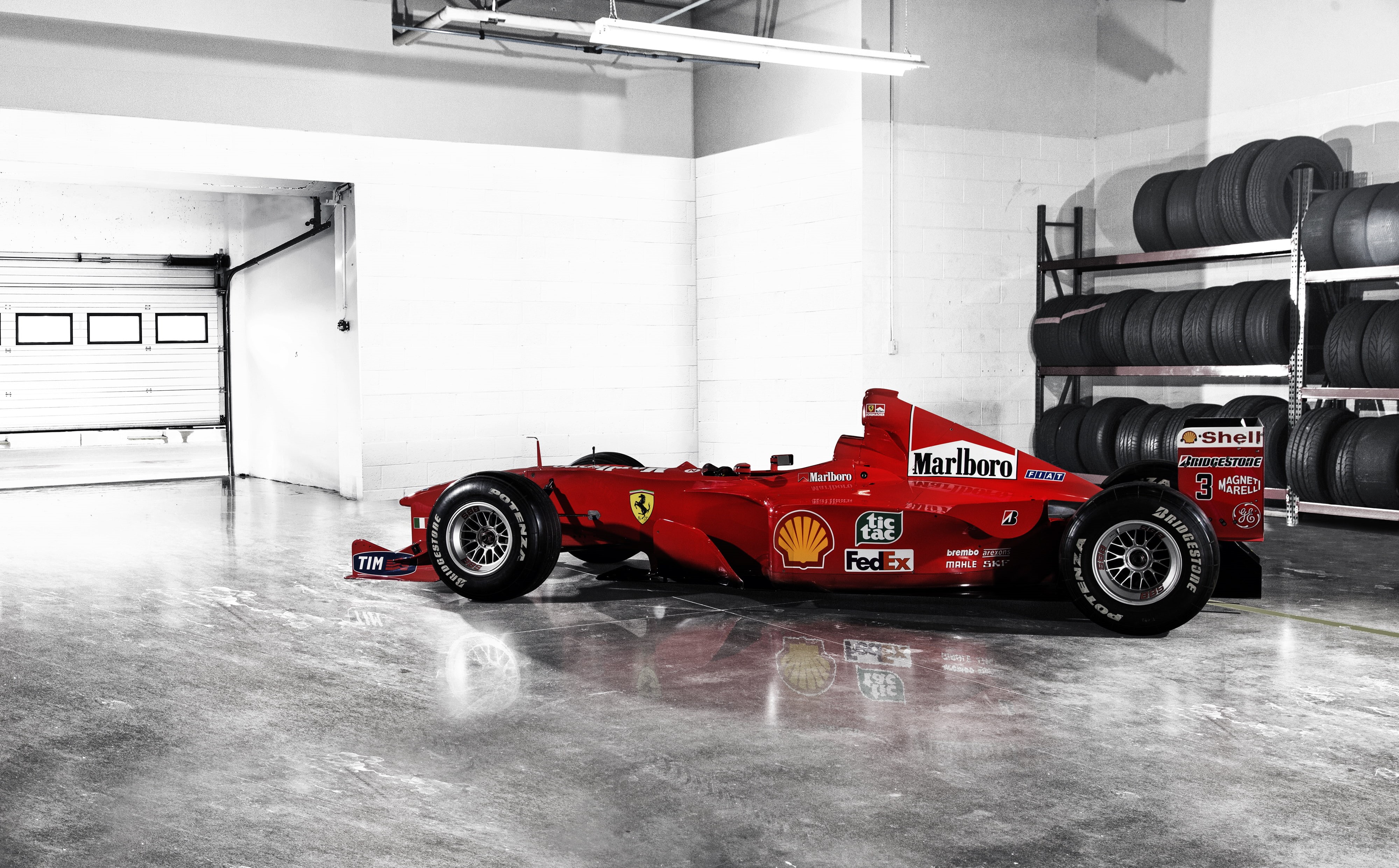 F1-2000, Formula 1, Ferrari, the car, 4K, HD Wallpaper