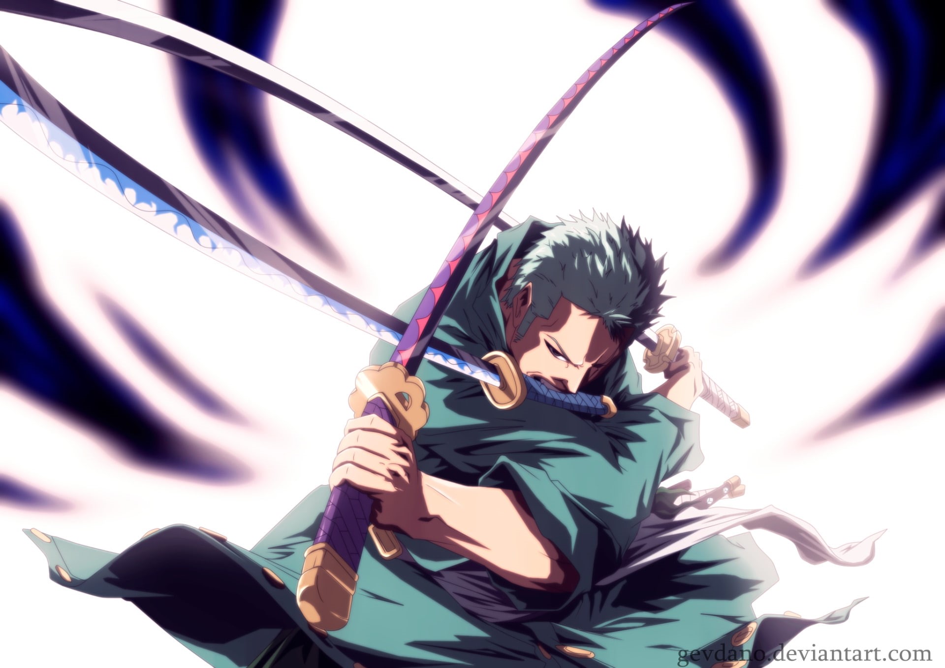 1080P, One Piece, Anime, Zoro Roronoa, HD Wallpaper
