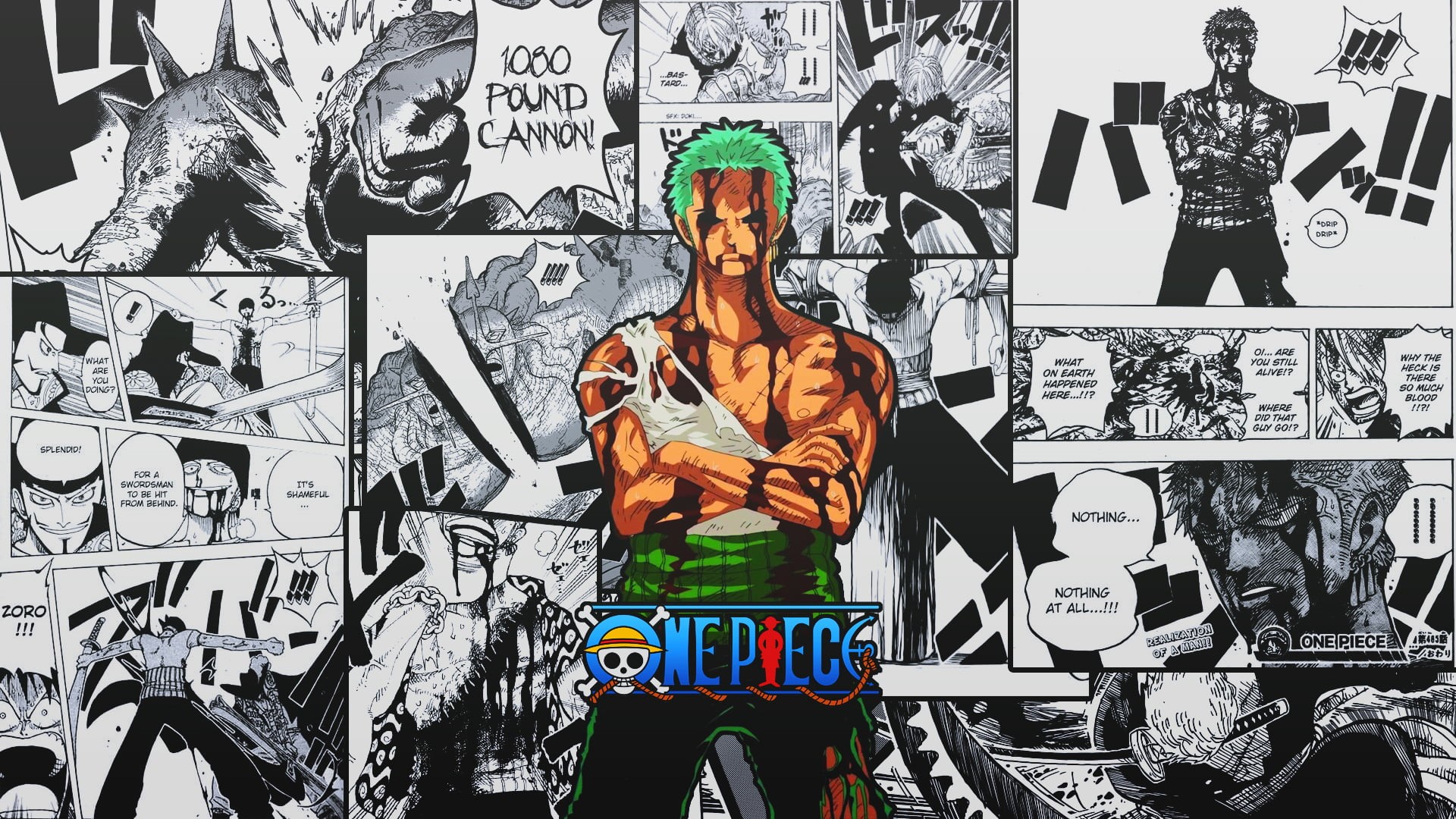 Roronoa Zoro, 1080P, One Piece, HD Wallpaper