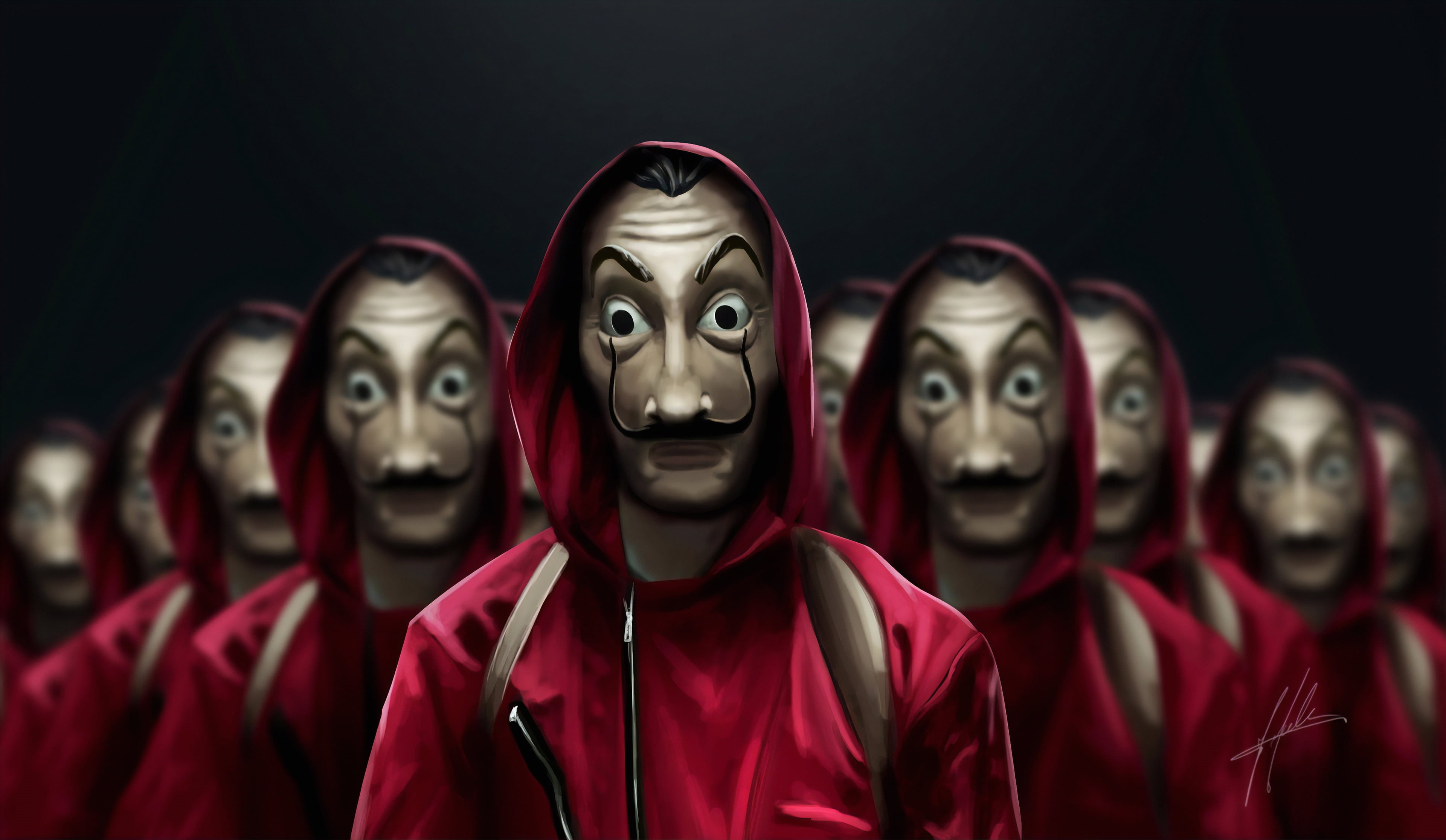 TV Show, 4K, La casa de papel, HD Wallpaper