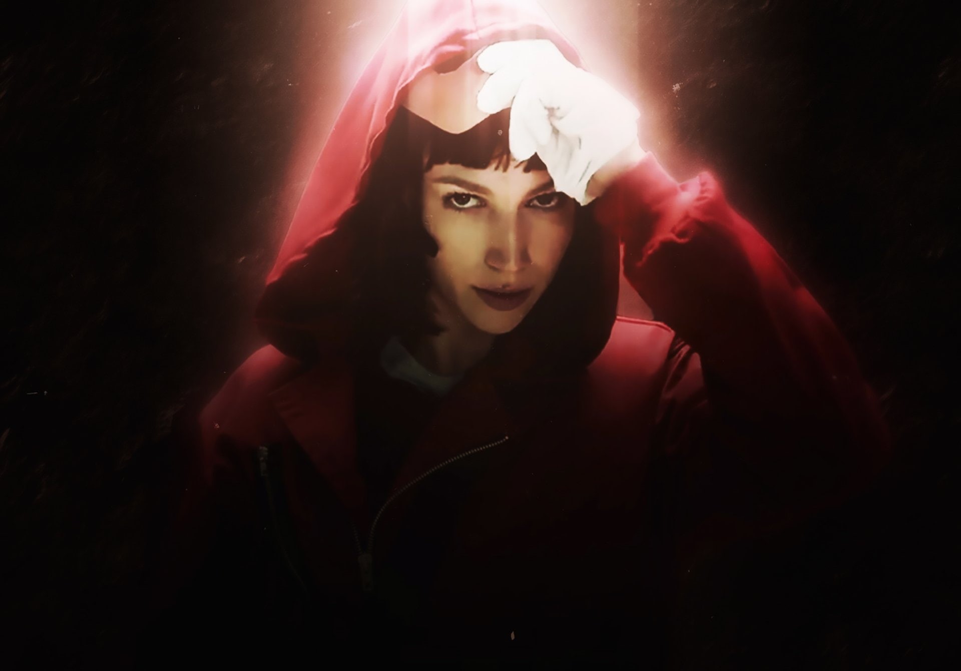 1080P, red, La casa de papel, hoodie, TV Show, s, women, HD Wallpaper