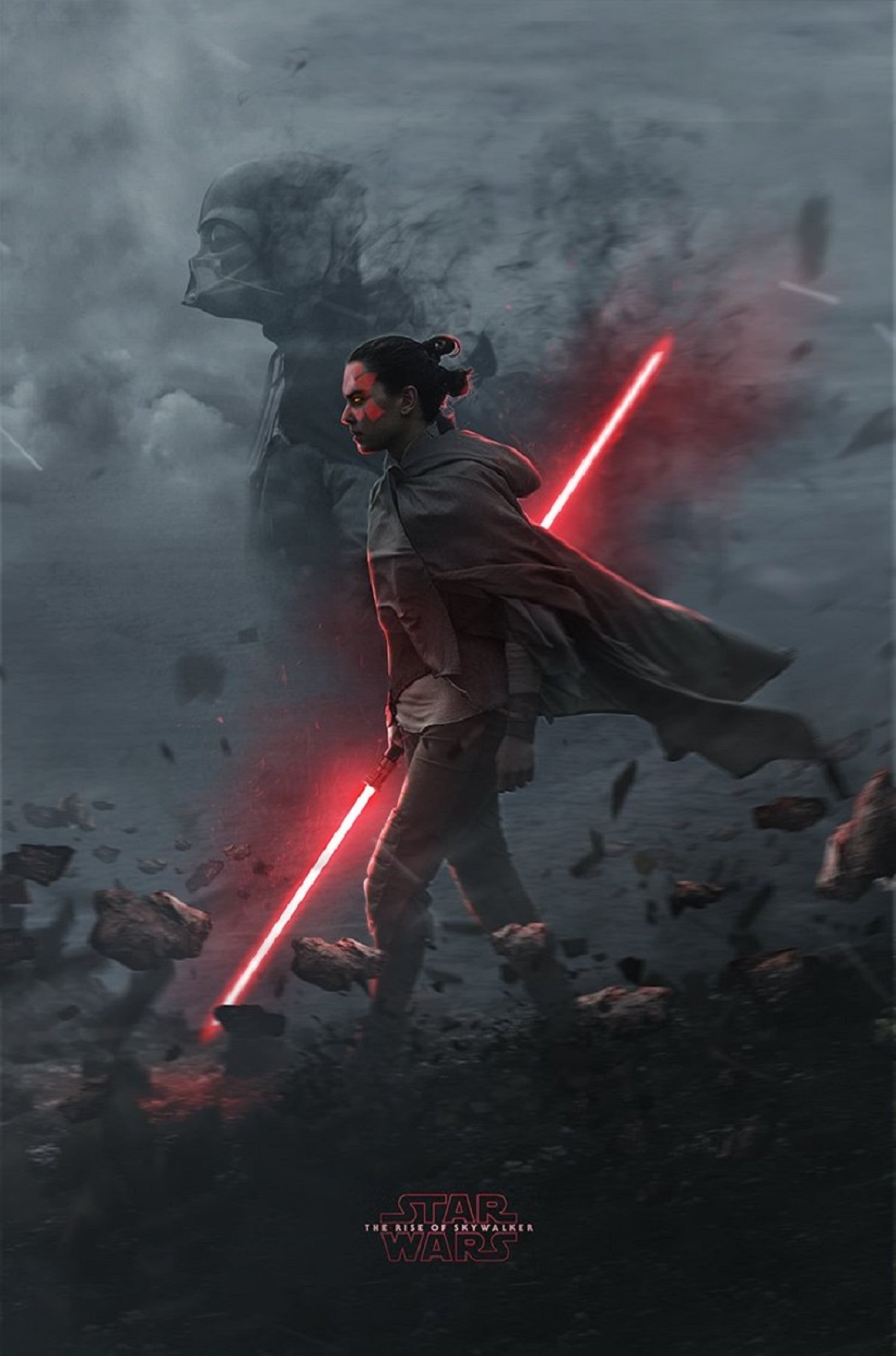 2K, Darth Maul, Star Wars, Phone HD Wallpaper