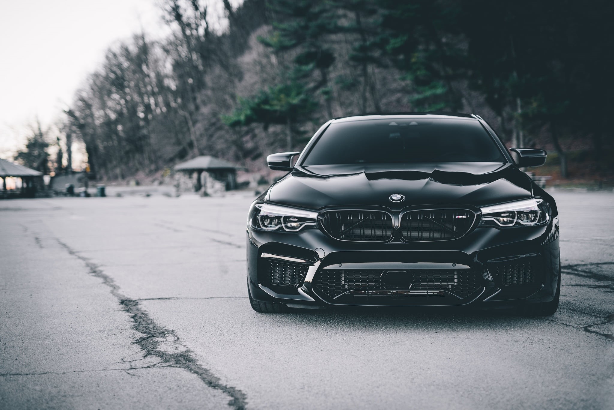 Predator, Front, Face, Dark, Black, F90, 1080P, BMW, HD Wallpaper