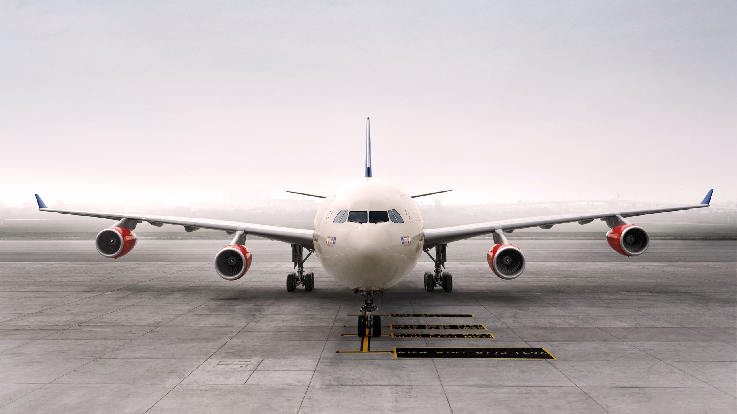 Aircraft, 2K, Airbus, View, Front, Airport, HD Wallpaper